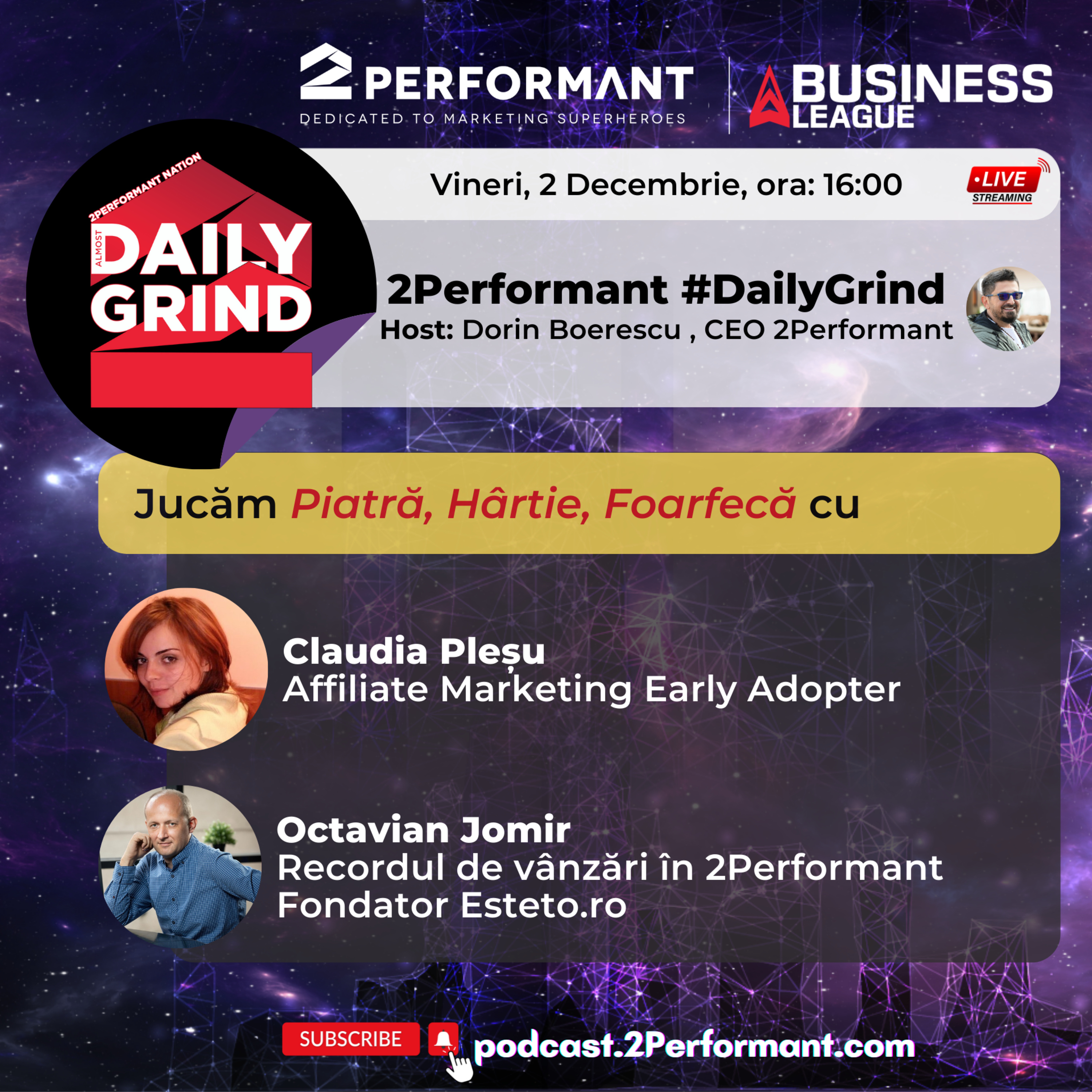 #DailyGrind by 2Performant.com. Decentralized Marketing Stories.