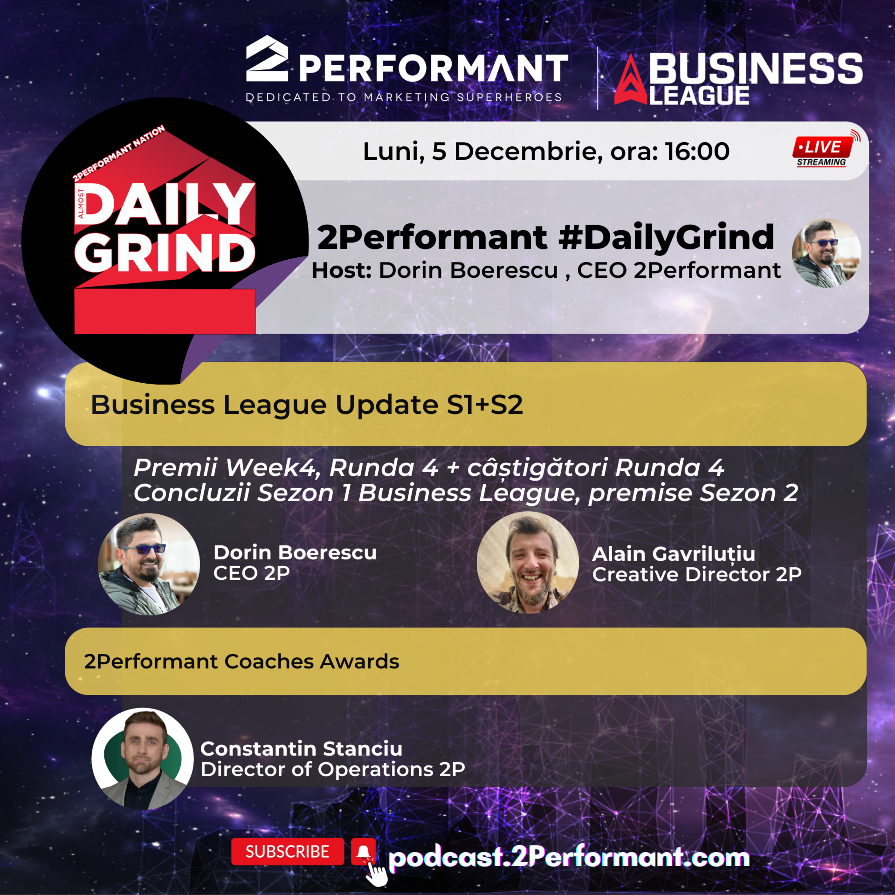 #DailyGrind by 2Performant.com. Decentralized Marketing Stories.