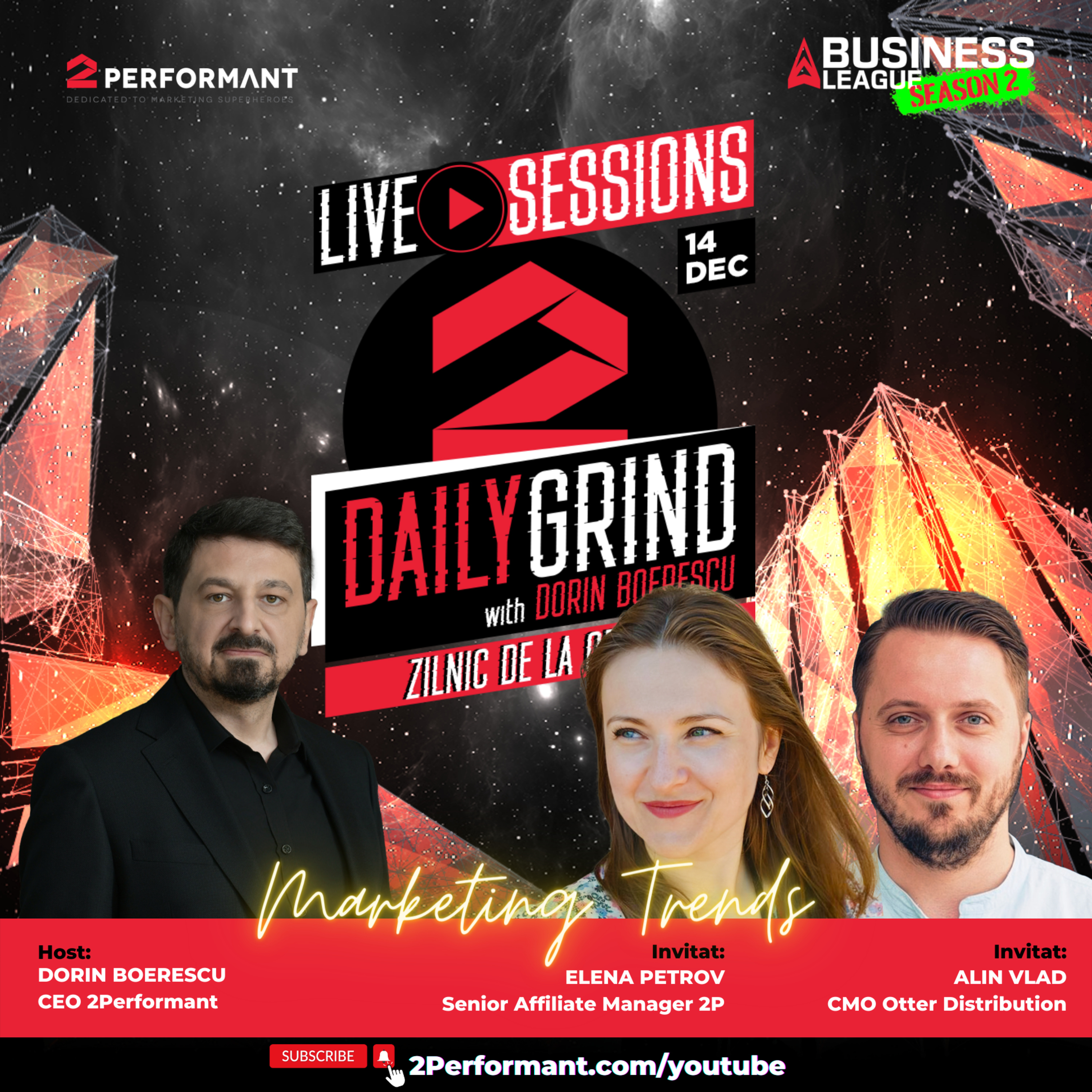 #DailyGrind by 2Performant.com. Decentralized Marketing Stories.