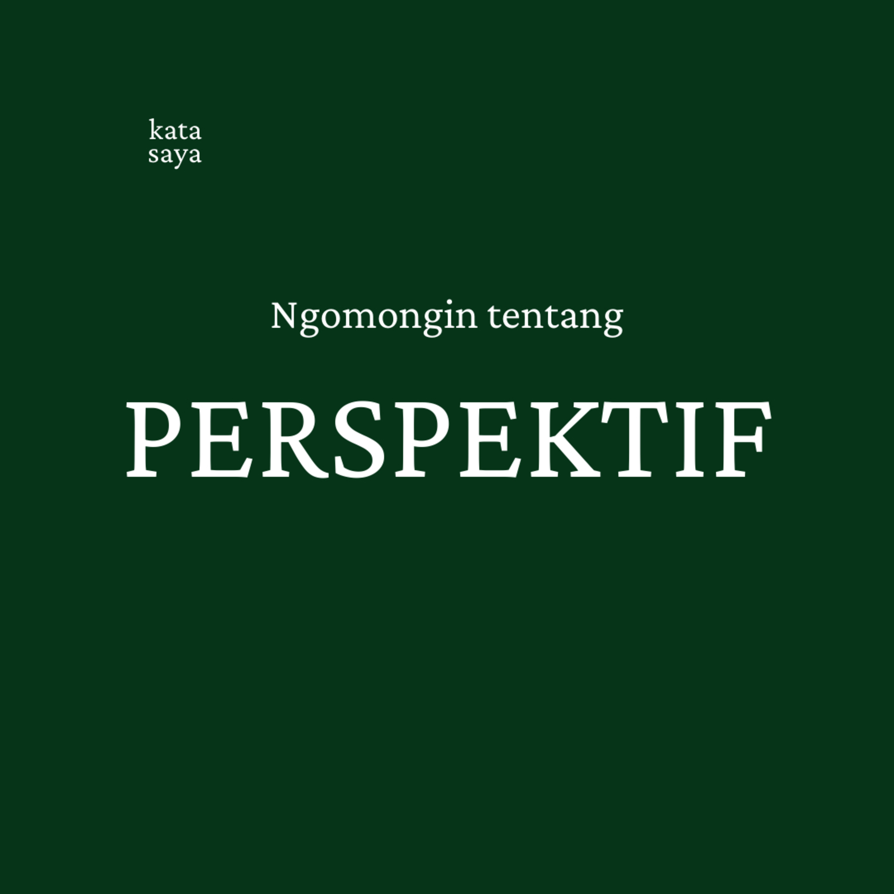 Kata Saya