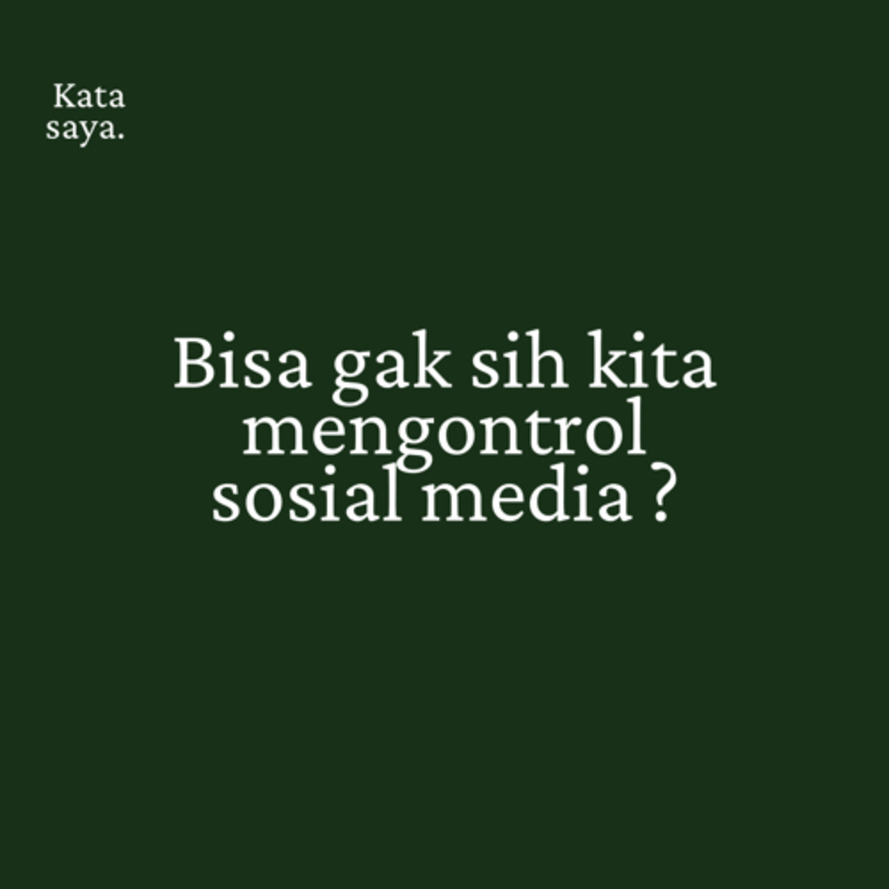 Kata Saya
