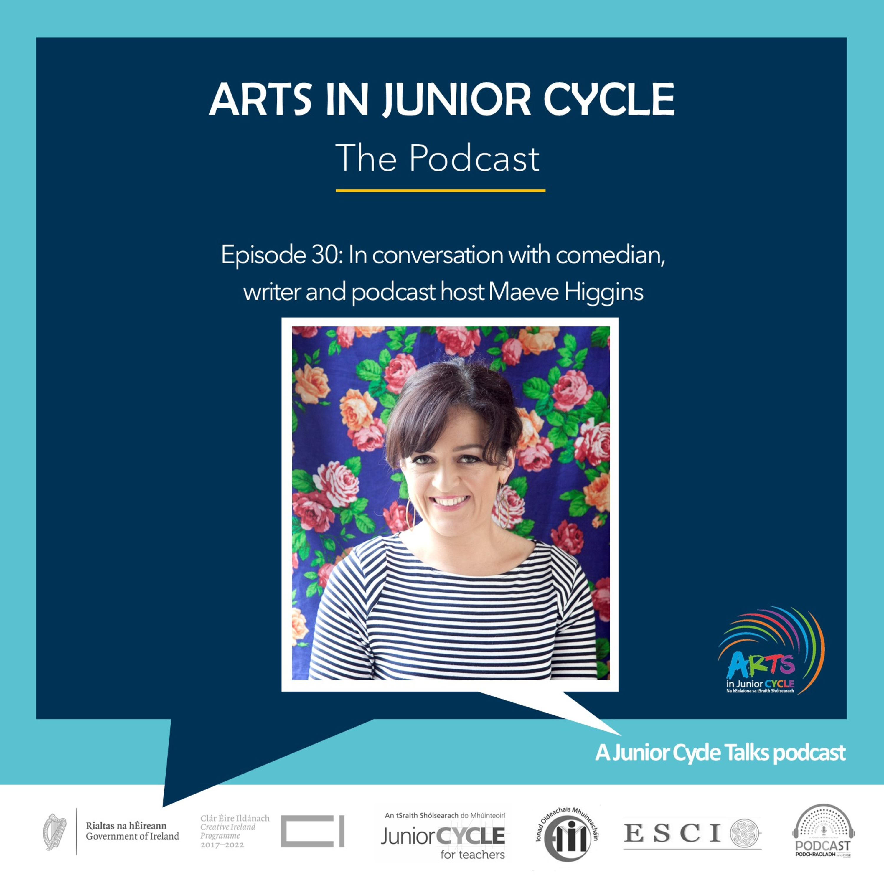 Arts in Junior Cycle in Conversation with Maeve Higgins