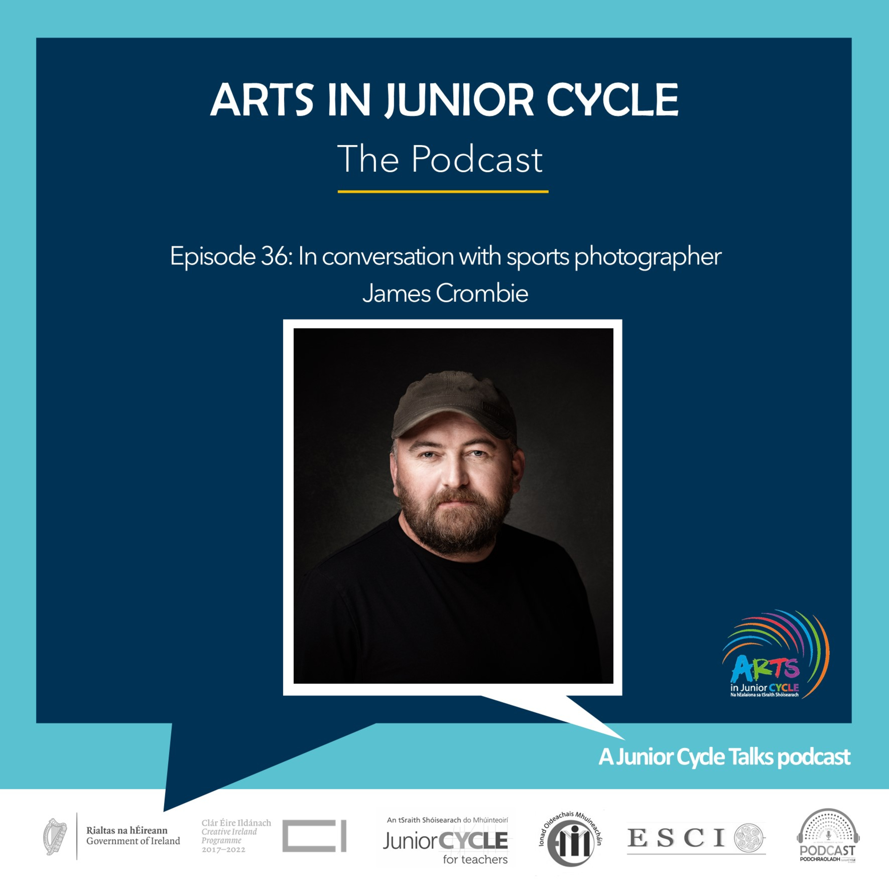 Arts in Junior Cycle in conversation with James Crombie