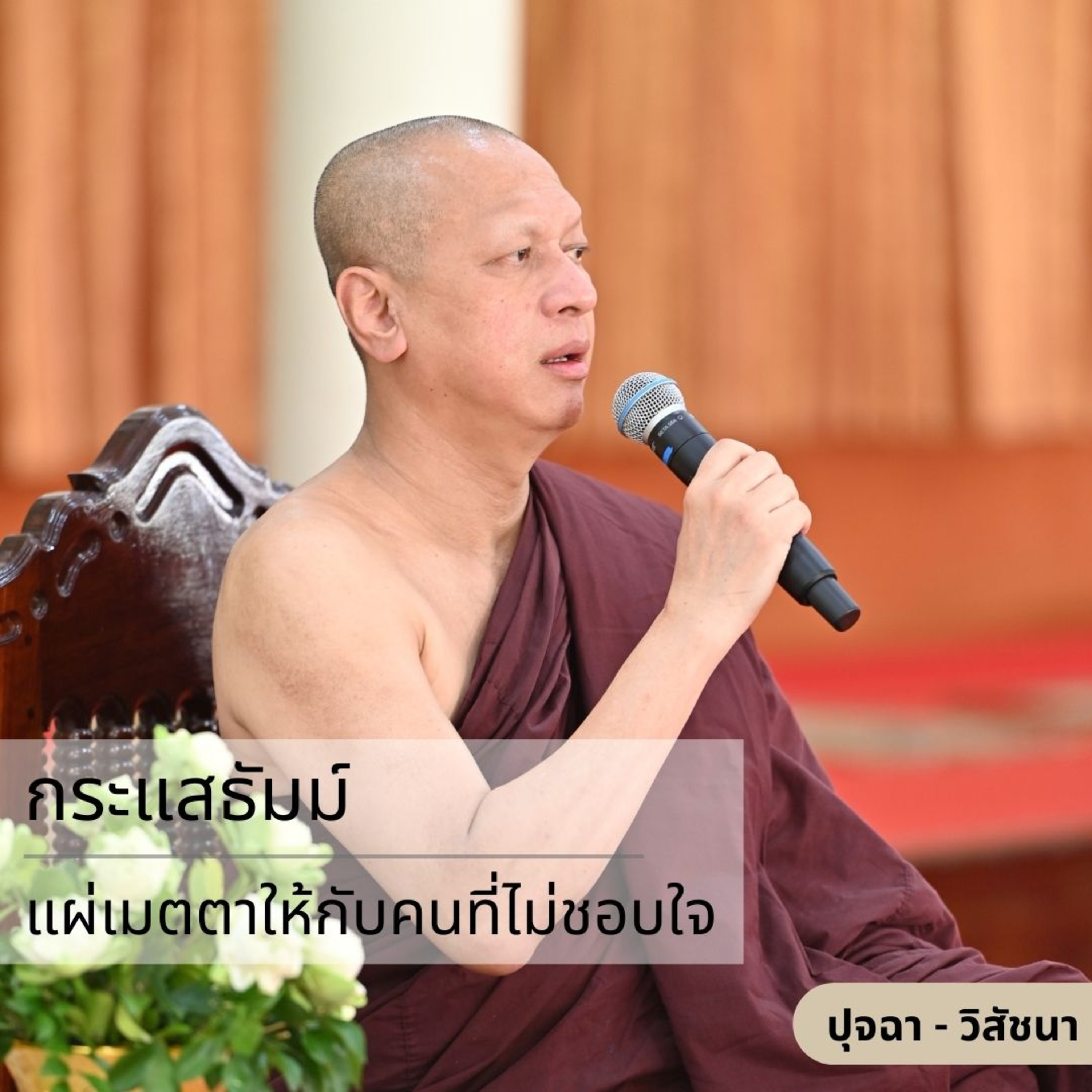 กระแสธัมม์ [ปุจฉา วิสัชนา] - แผ่เมตตาให้กับคนที่ไม่ชอบใจ episode artwork
