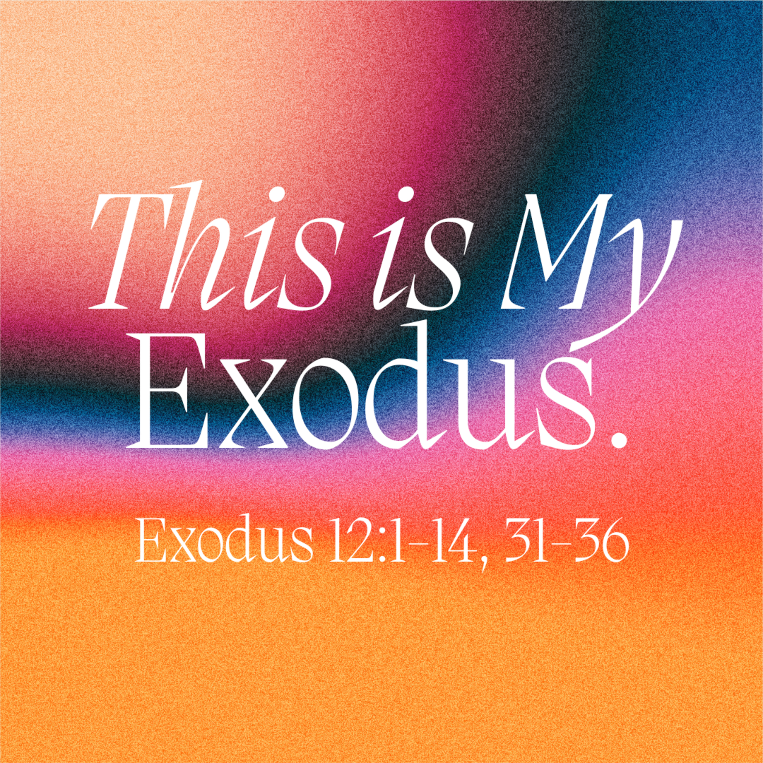 This is My Exodus (Exodus 12:1-14, 31-36) episode artwork