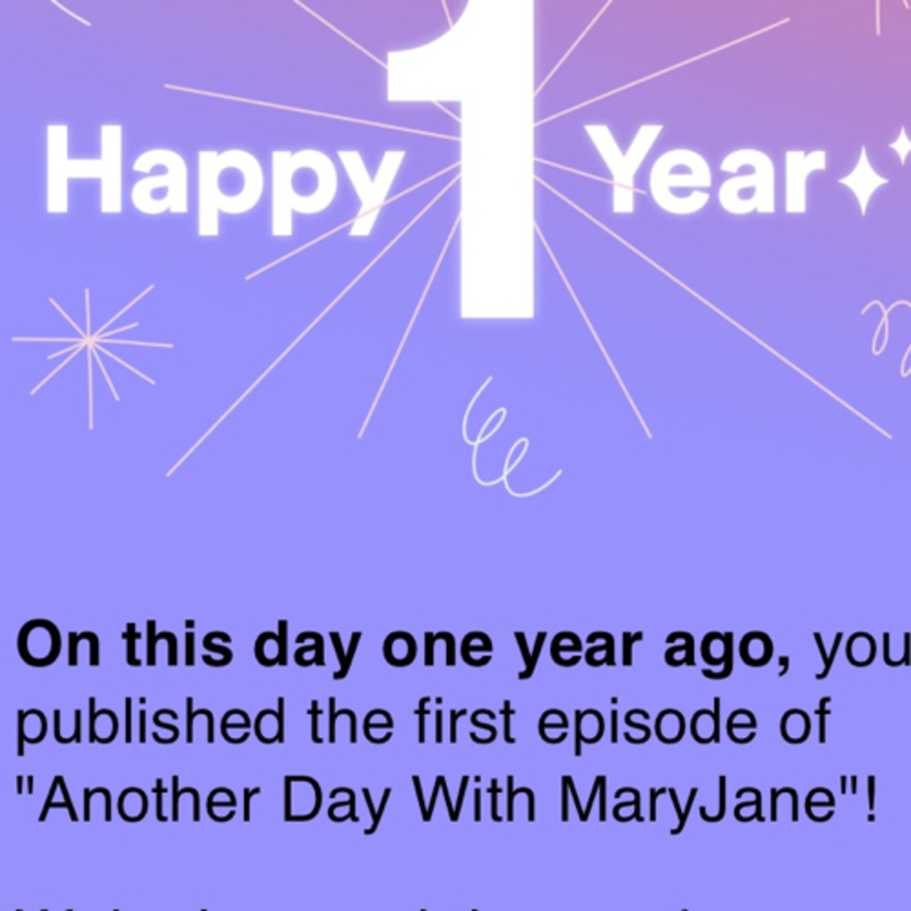 Another Day With MaryJane