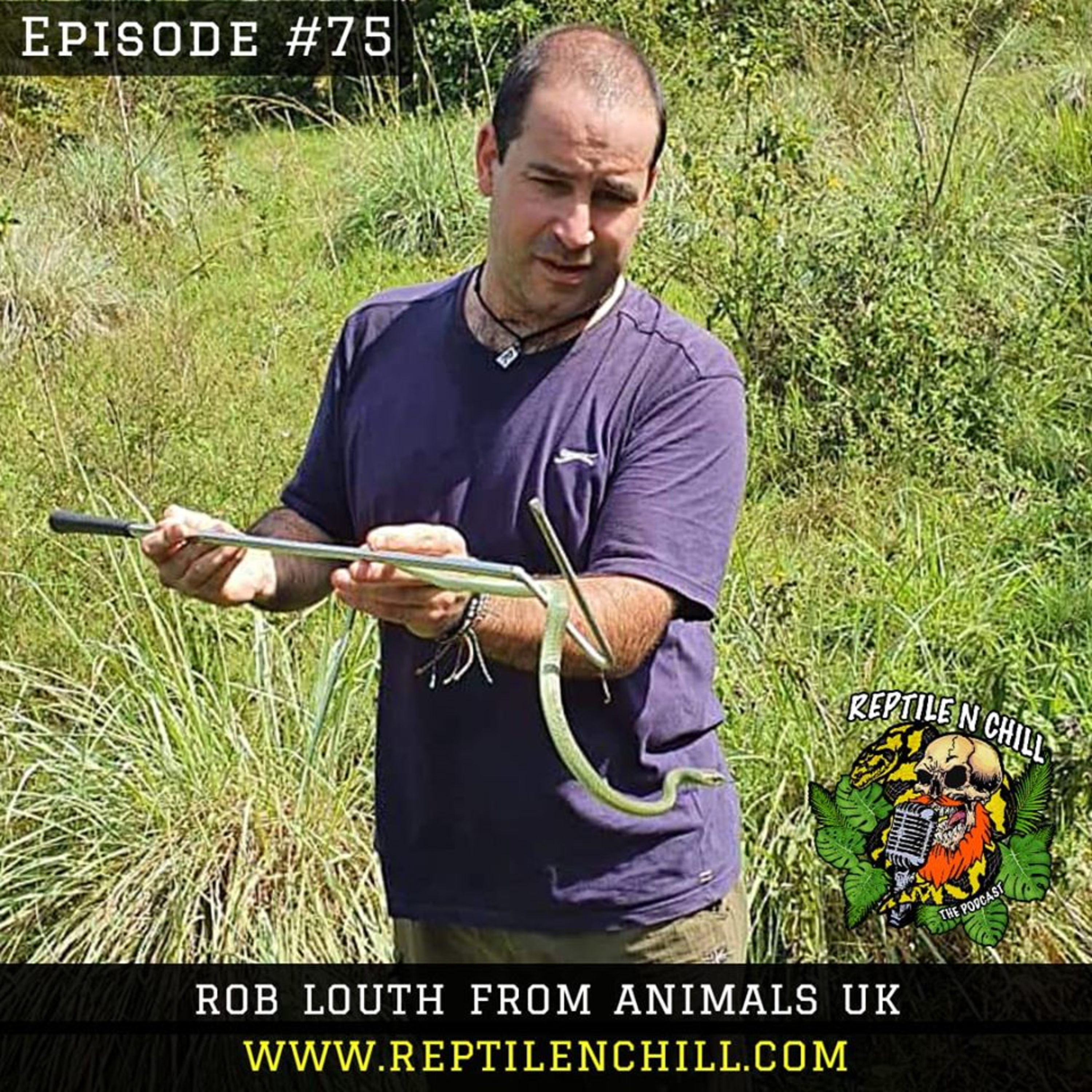 Mental health & Animal Encounters with Rob Louth. - 75 Reptile n Chill