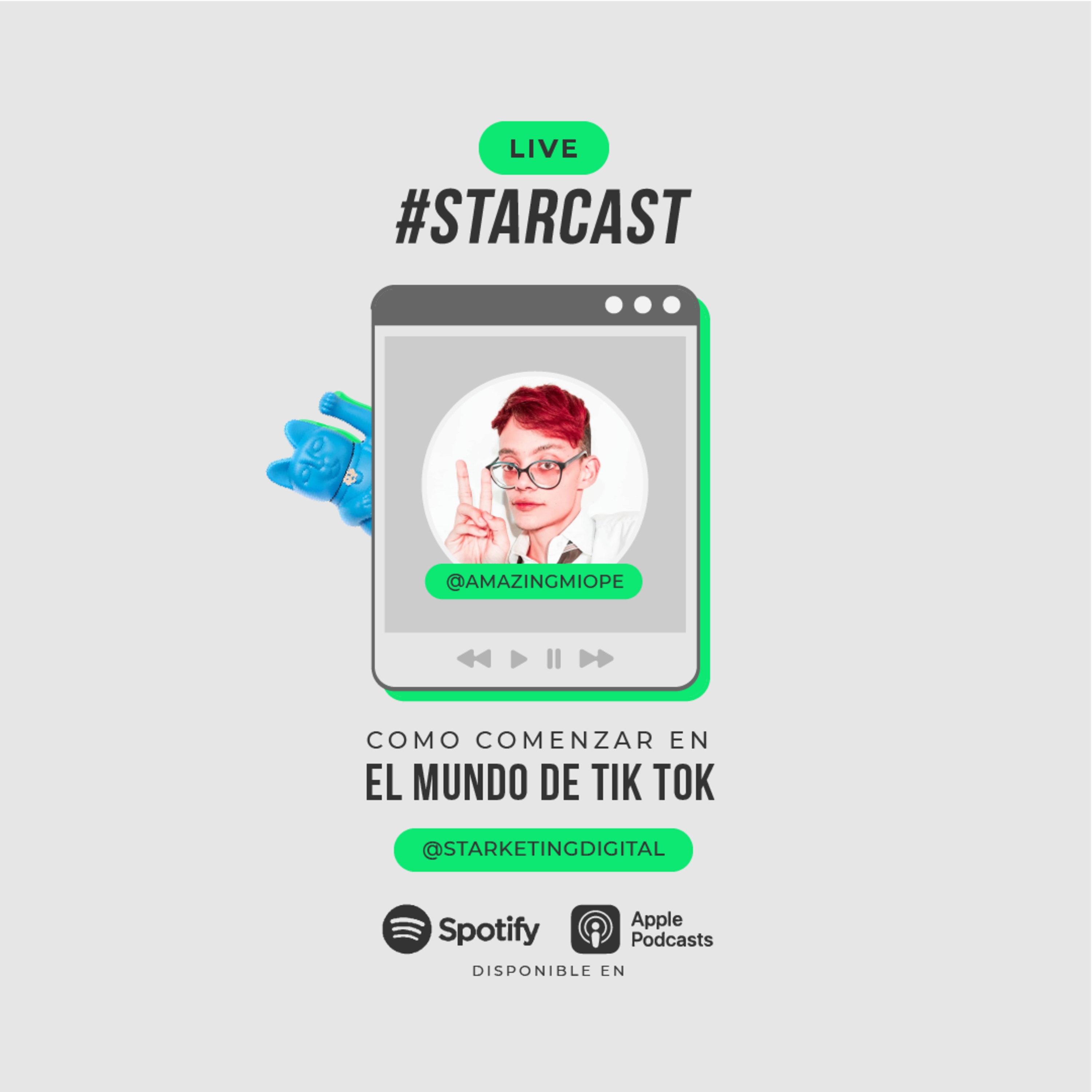 Una drag revolucionando tík tok | #StarCast Live 10