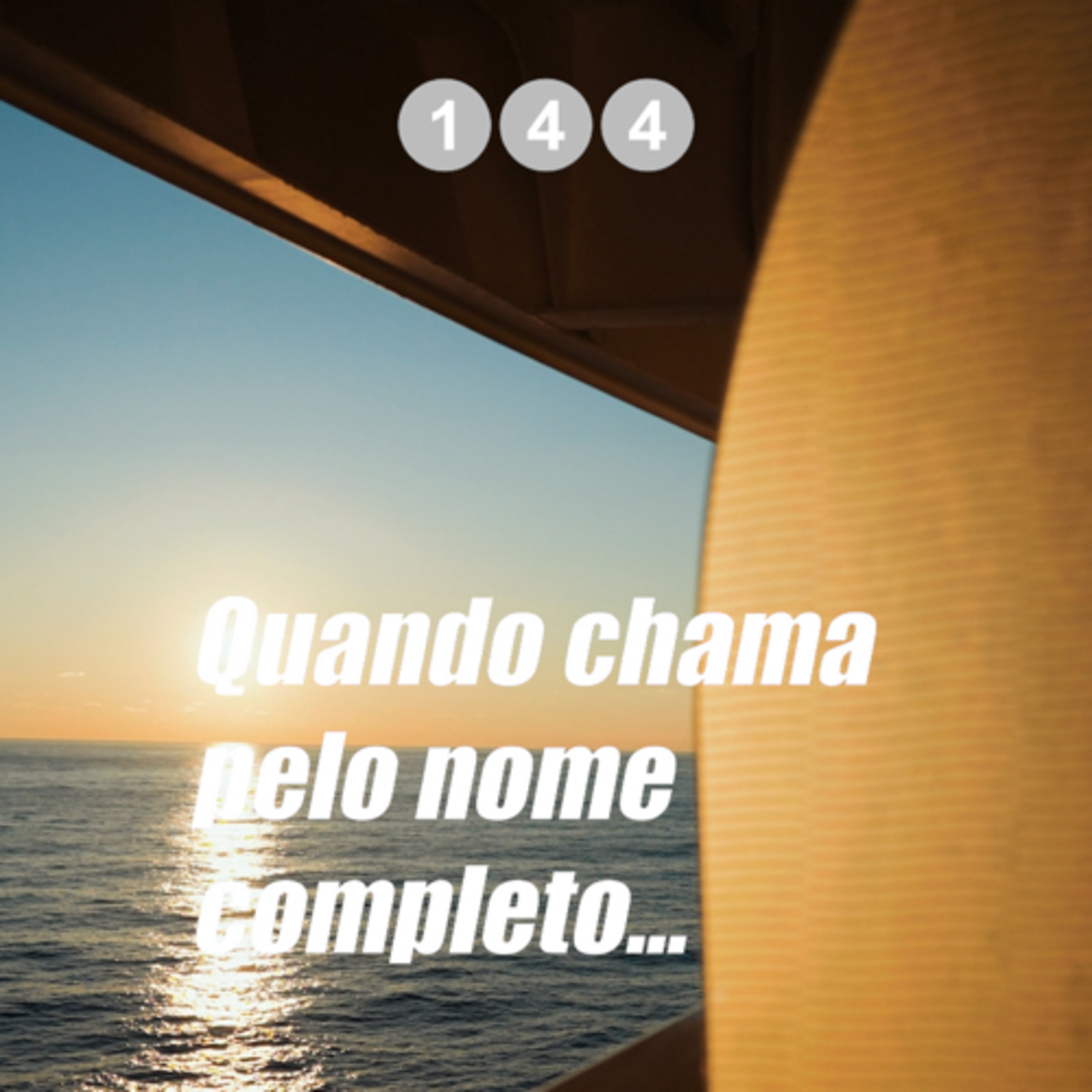 Salmos 144 - Quando chama pelo nome completo… episode artwork