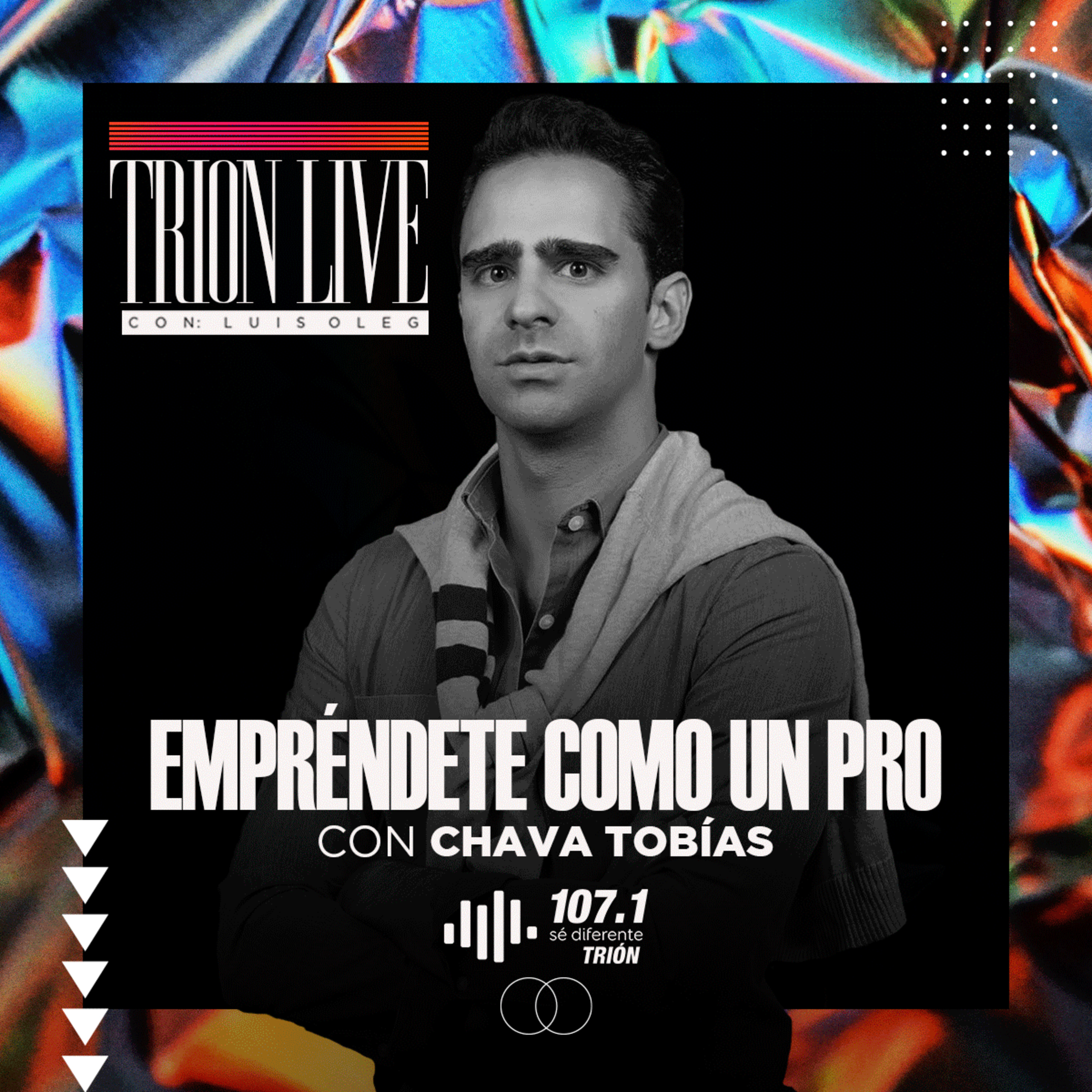 Portada de TRIÓN Live con Luis Oleg
