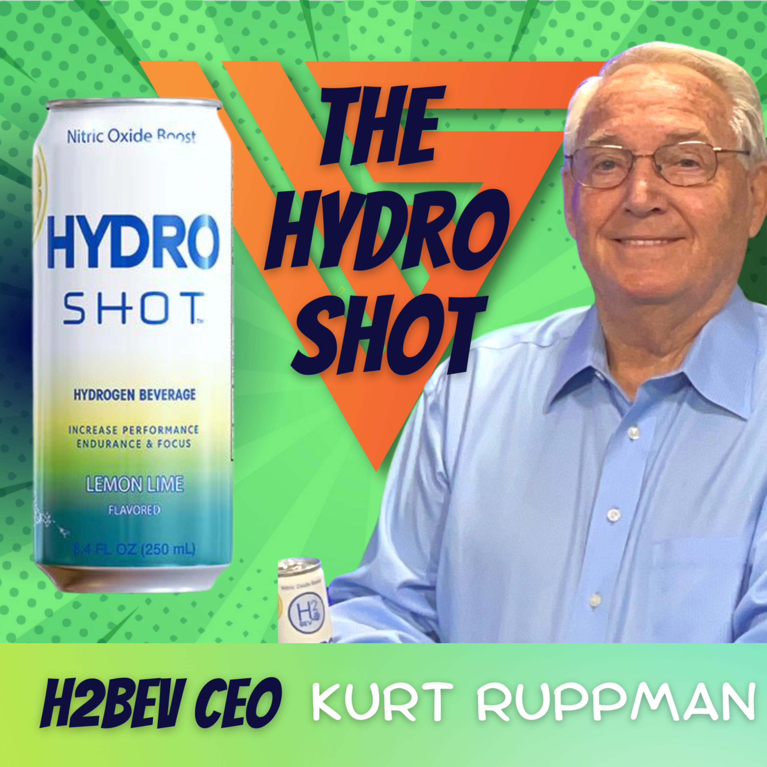 Wellness Superheroes | The Hydro Shot: The Benefits of Molecular Hydrogen & Nitric Oxide w/ Kurt Ruppman episode artwork