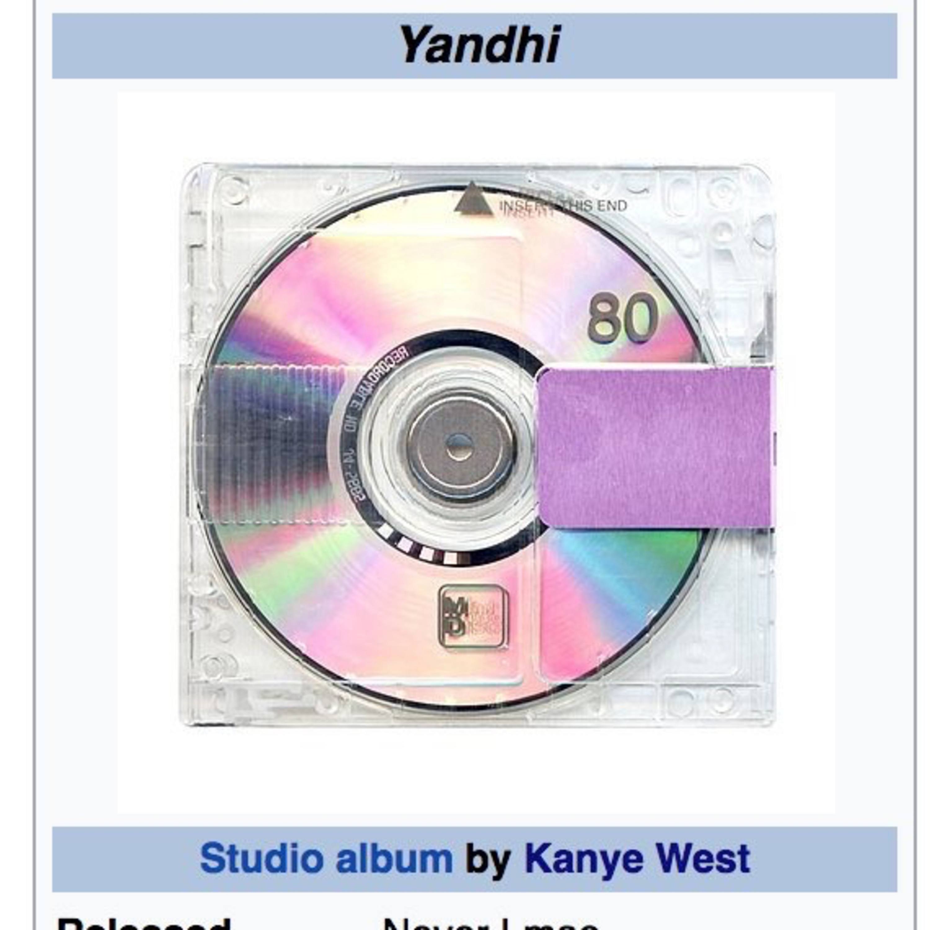 Talking about #YANDHI release time and the yucking of Ye...😒 episode artwork