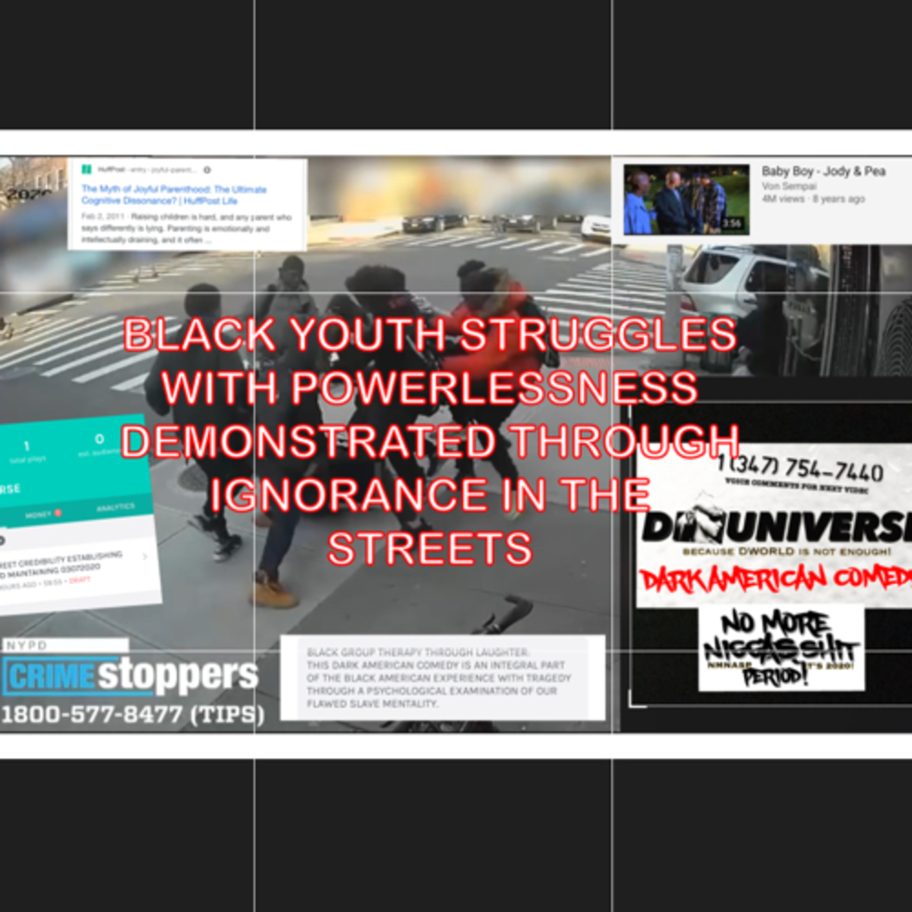 STREET CREDIBILITY: ESTABLISHING AND MAINTAINING THUG LIFE AS BLACK MANHOOD 03072020 episode artwork