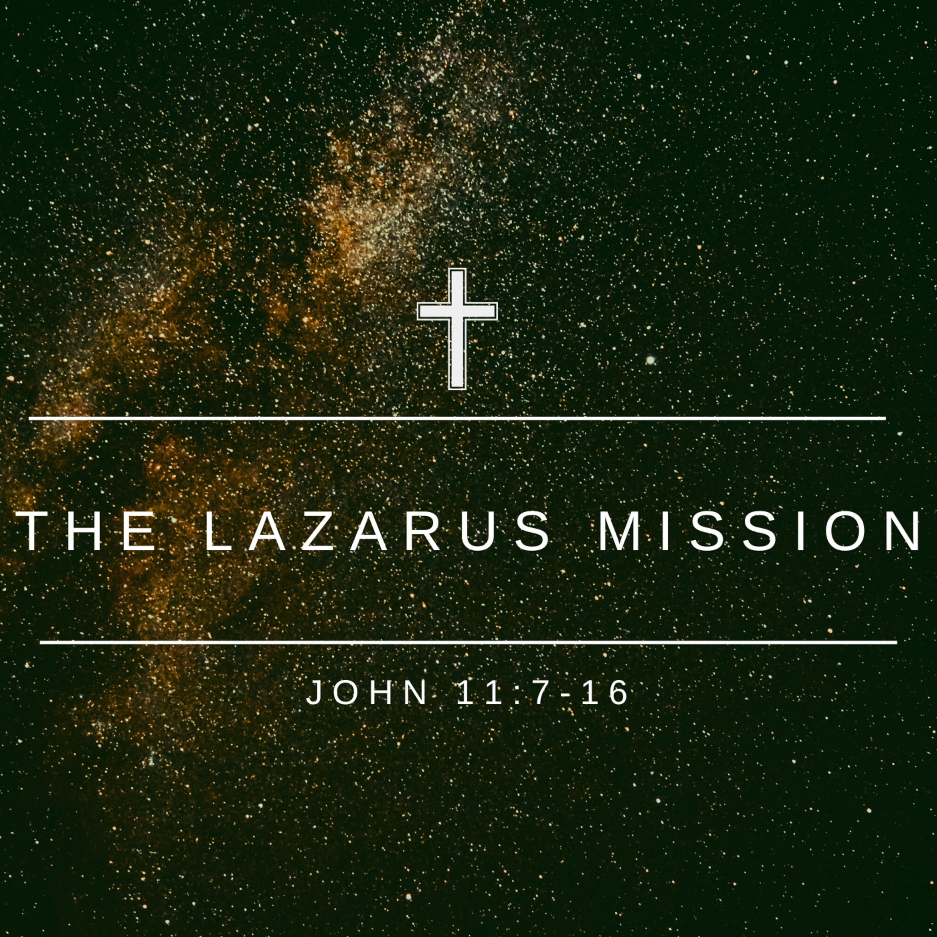 The Lazarus Mission | John 11:7-16 episode artwork