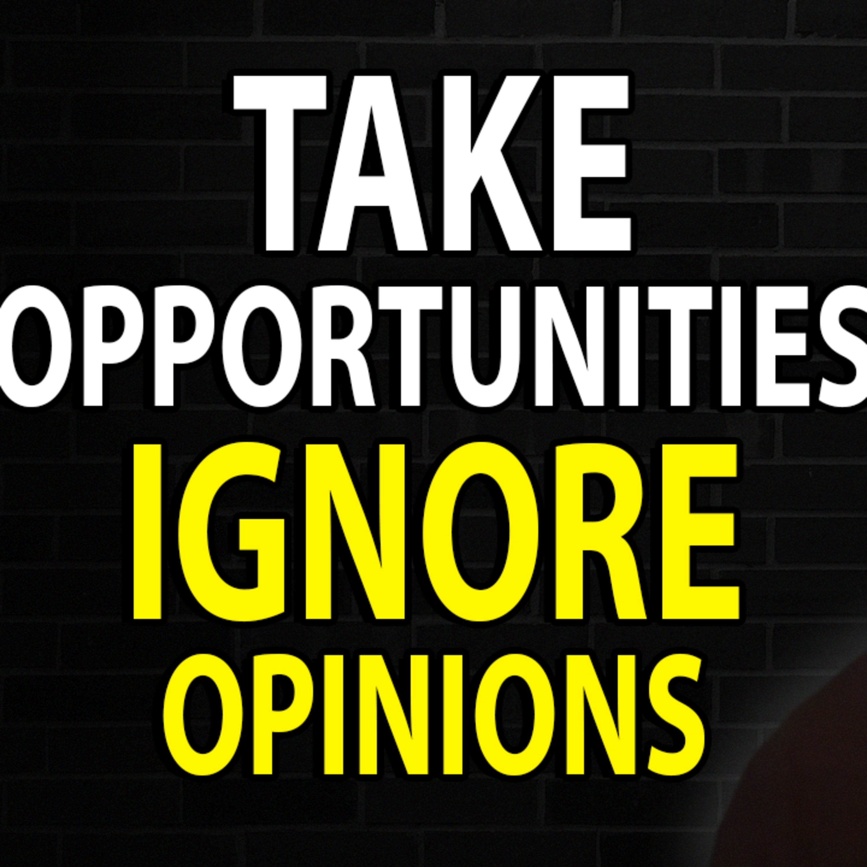 Ignore Opinions episode artwork