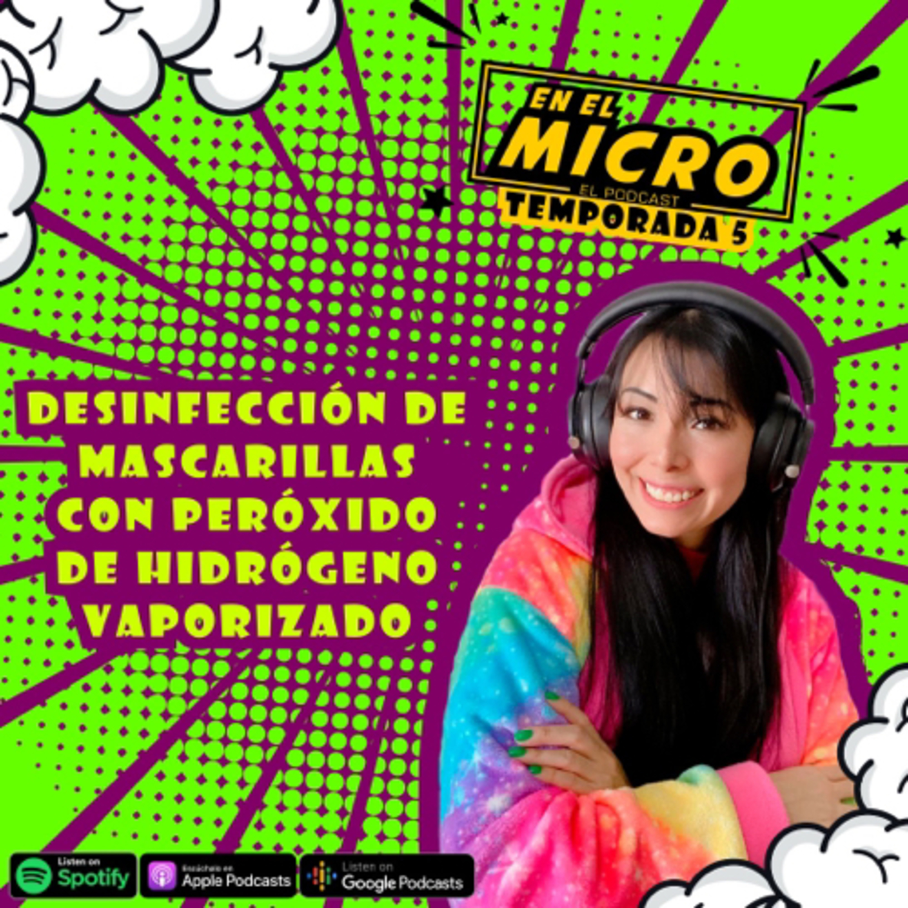 Desinfección de mascarillas con peróxido de hidrógeno vaporizado episode artwork