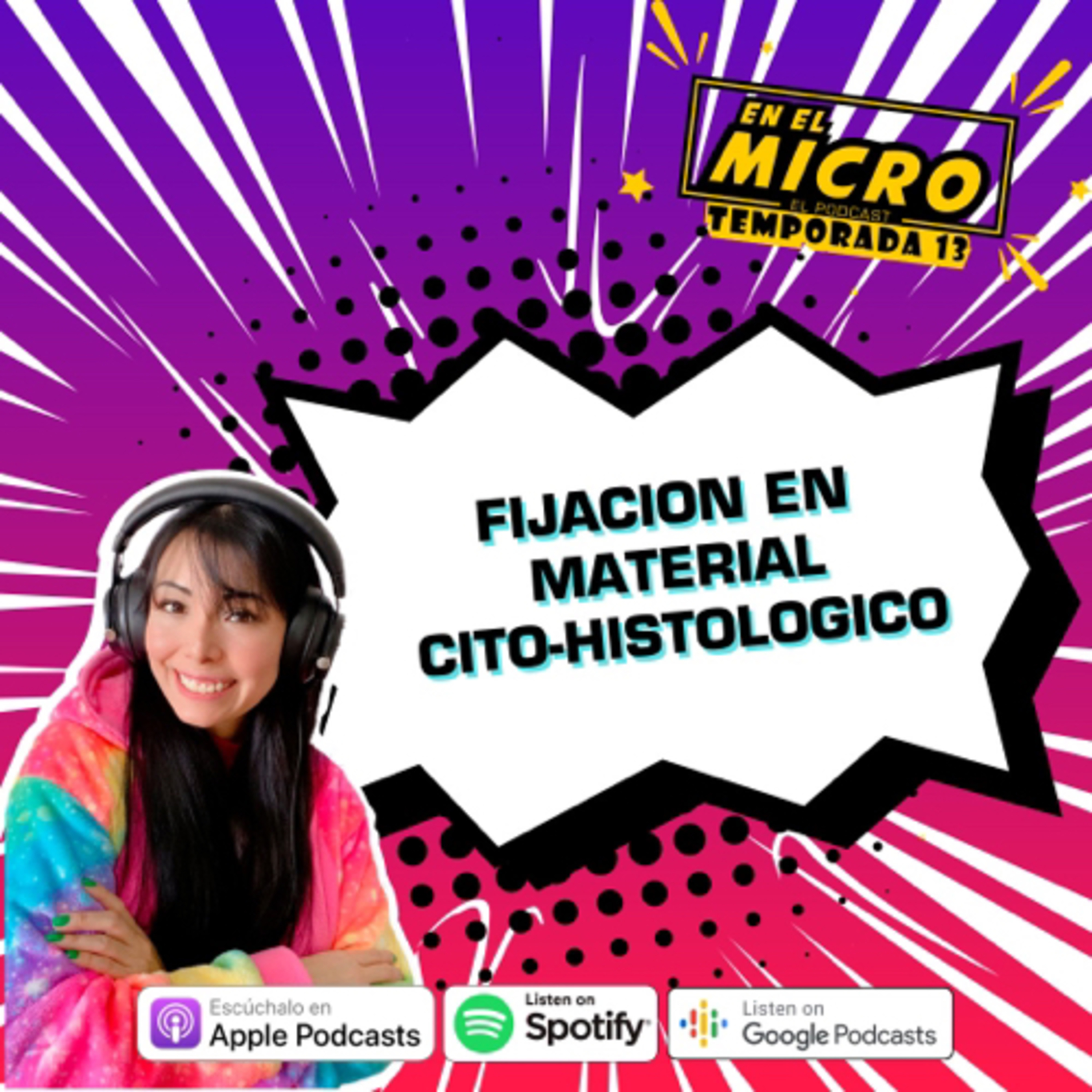 Fijación en material cito-histológico             
