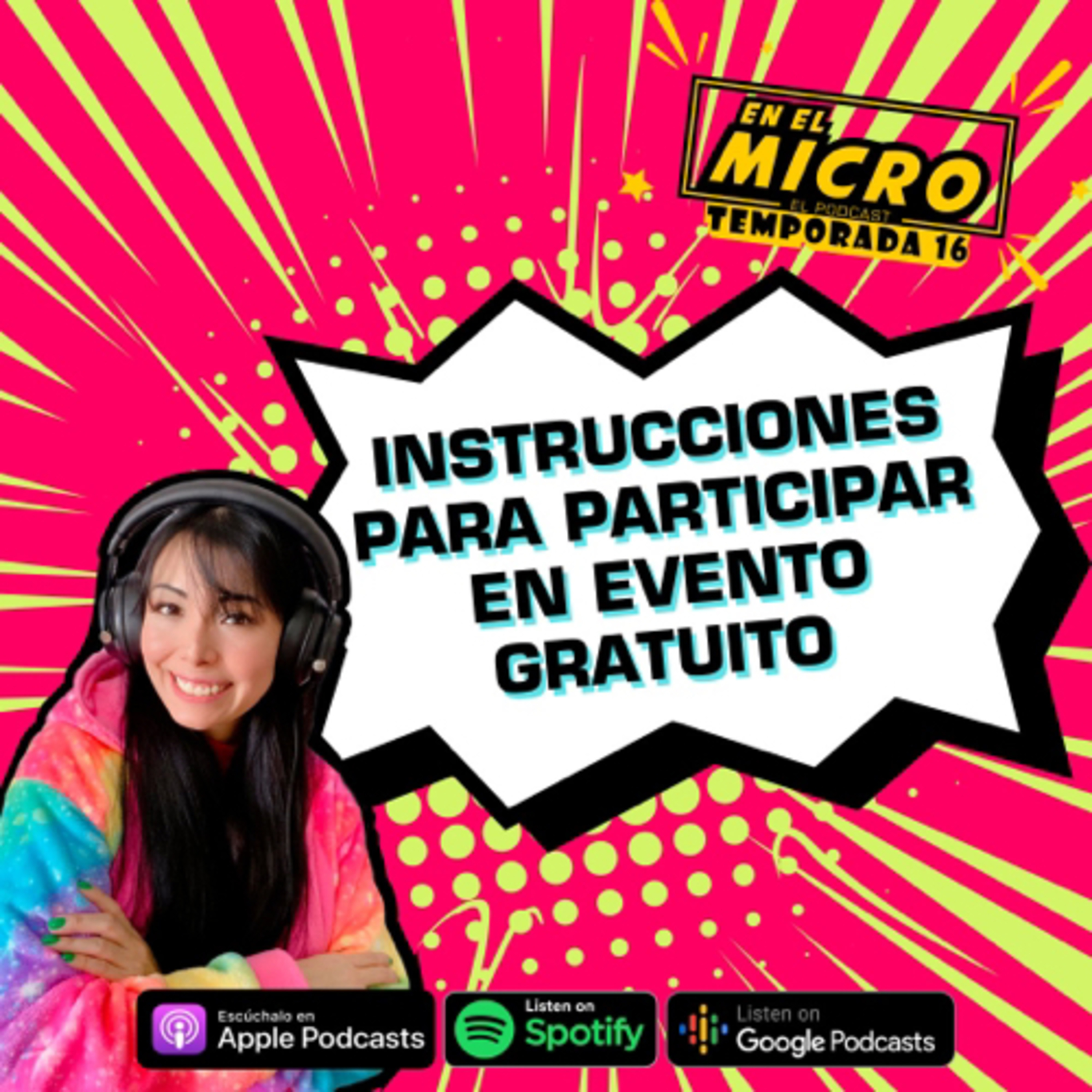 Instrucciones para participar en evento aniversario 15-21 NOV 2021
