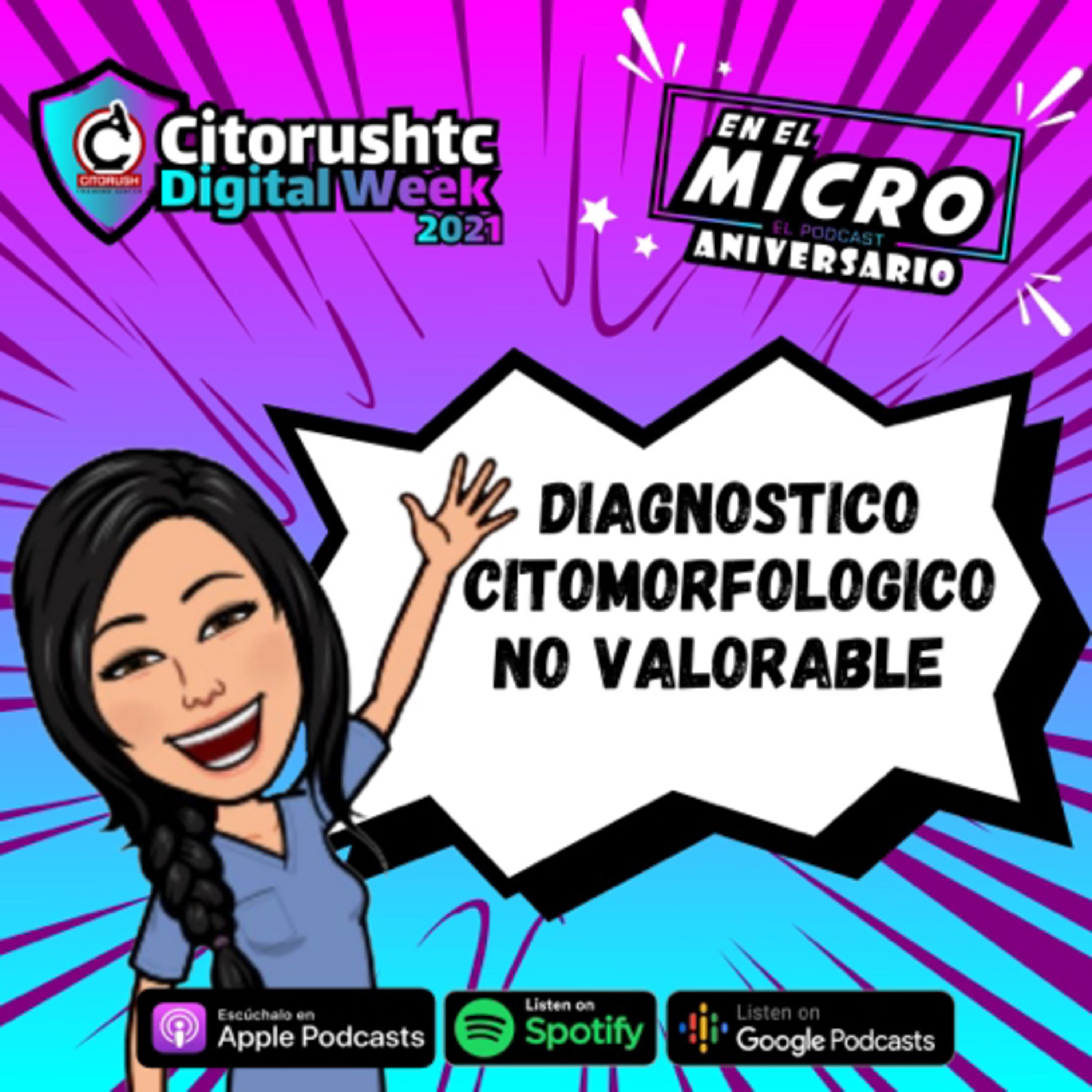 Diagnóstico citomorfológico no valorable episode artwork