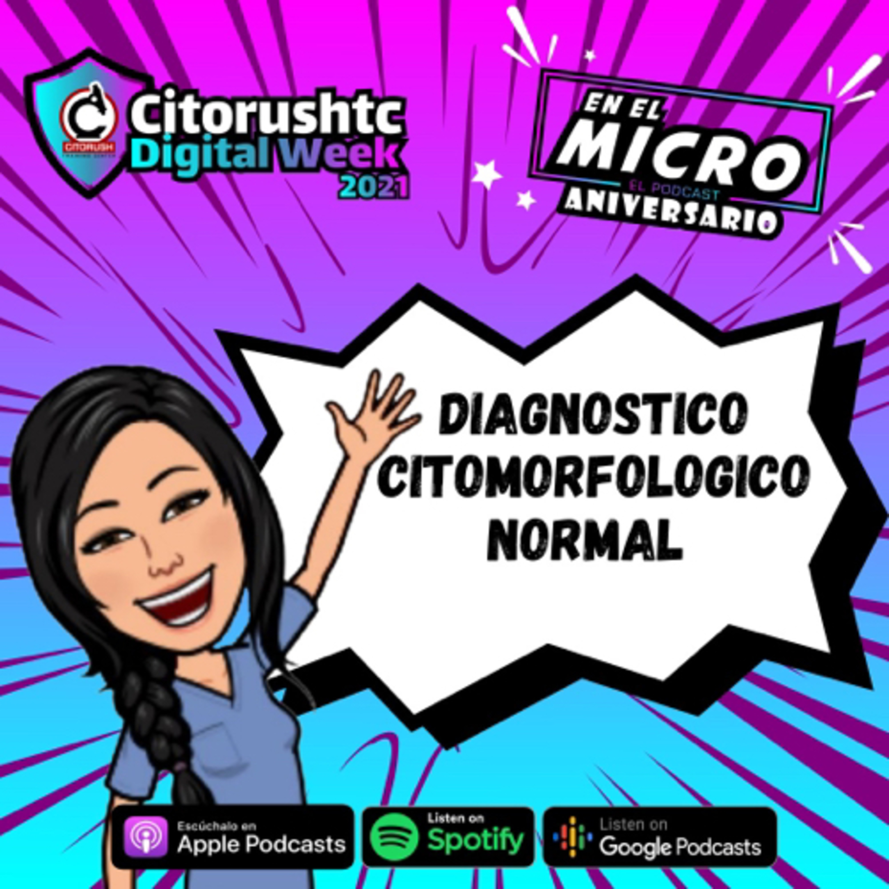 Diagnóstico citomorfológico normal