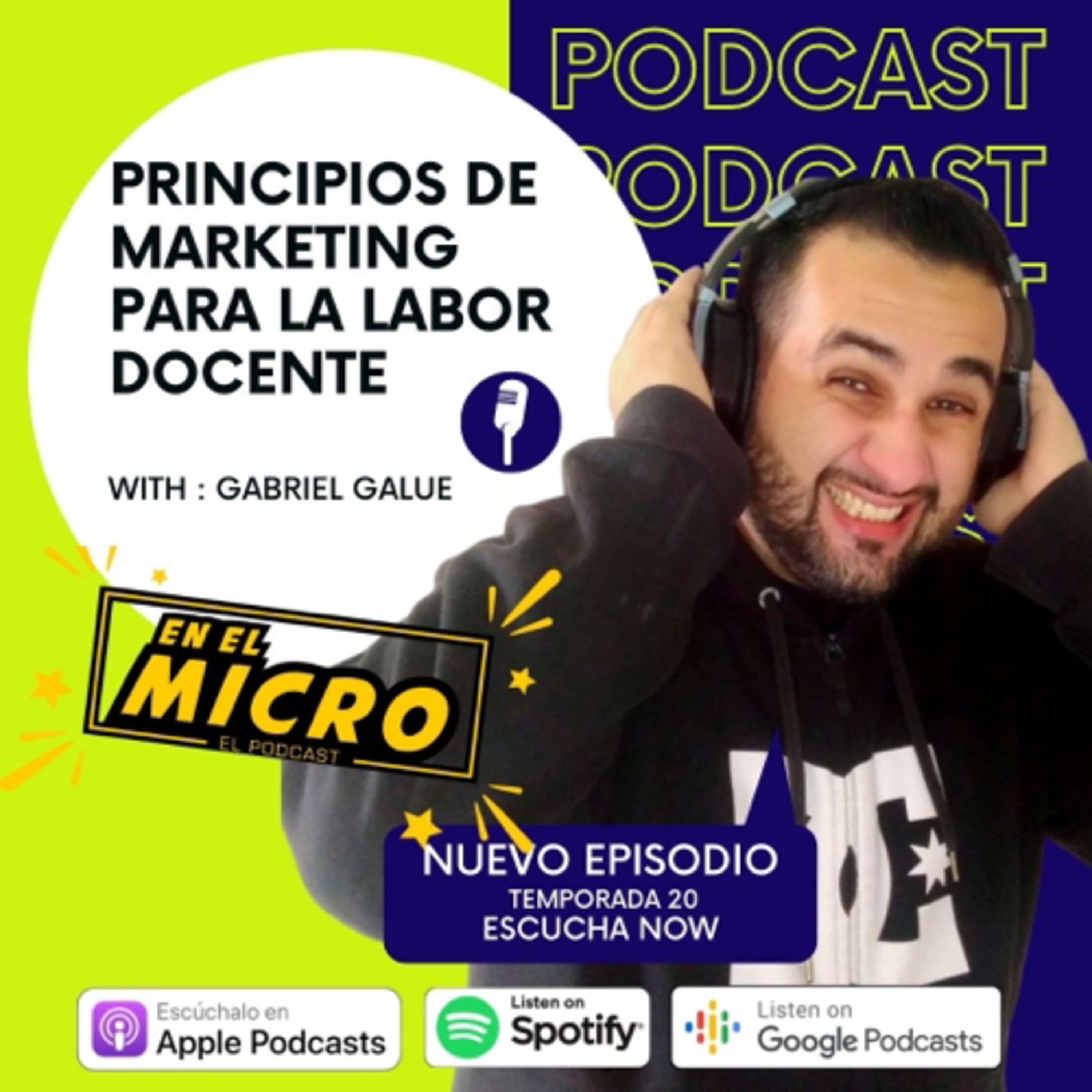 Principios de marketing para la labor docente episode artwork