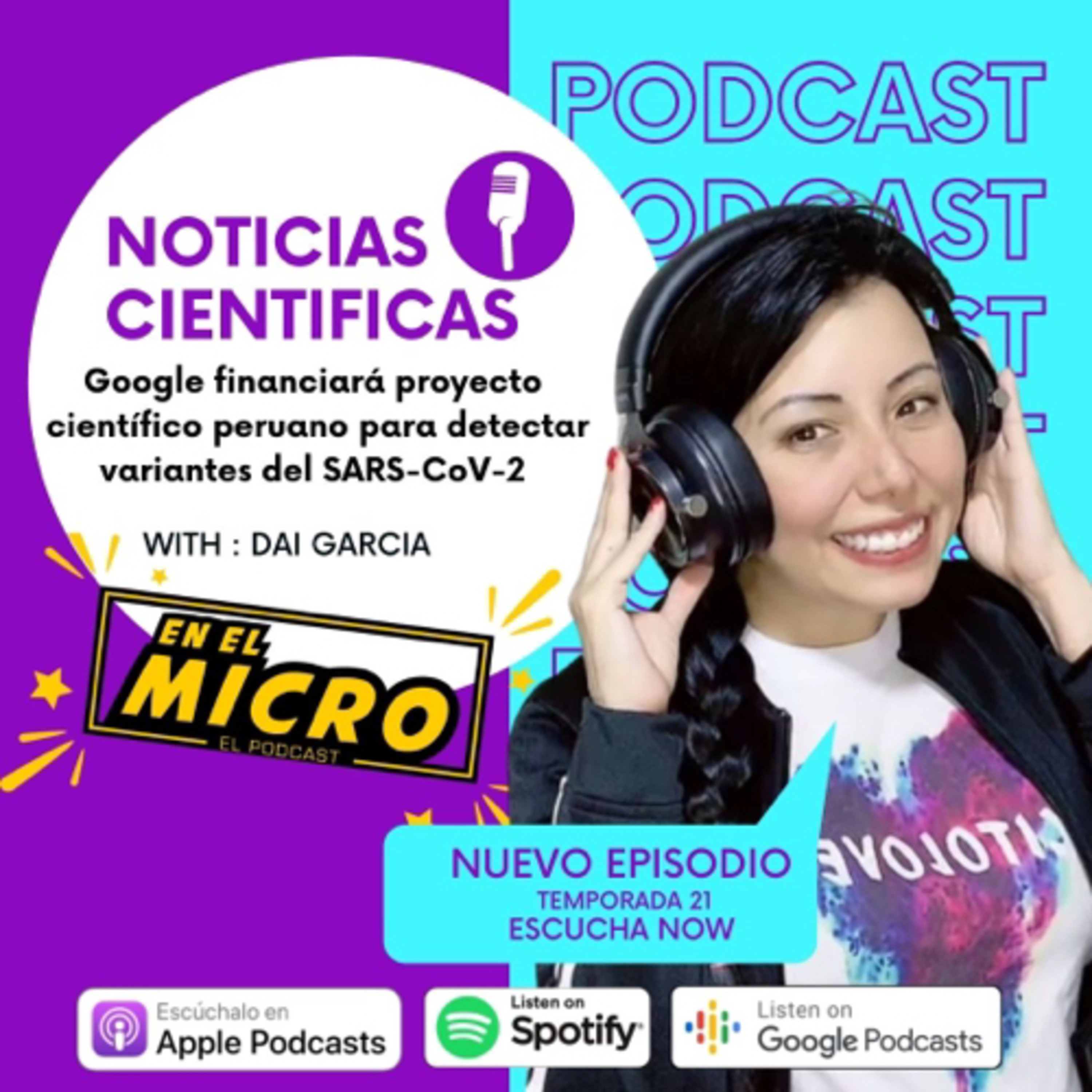 Google financiará proyecto científico peruano para detectar variantes del SARS-CoV-2 episode artwork