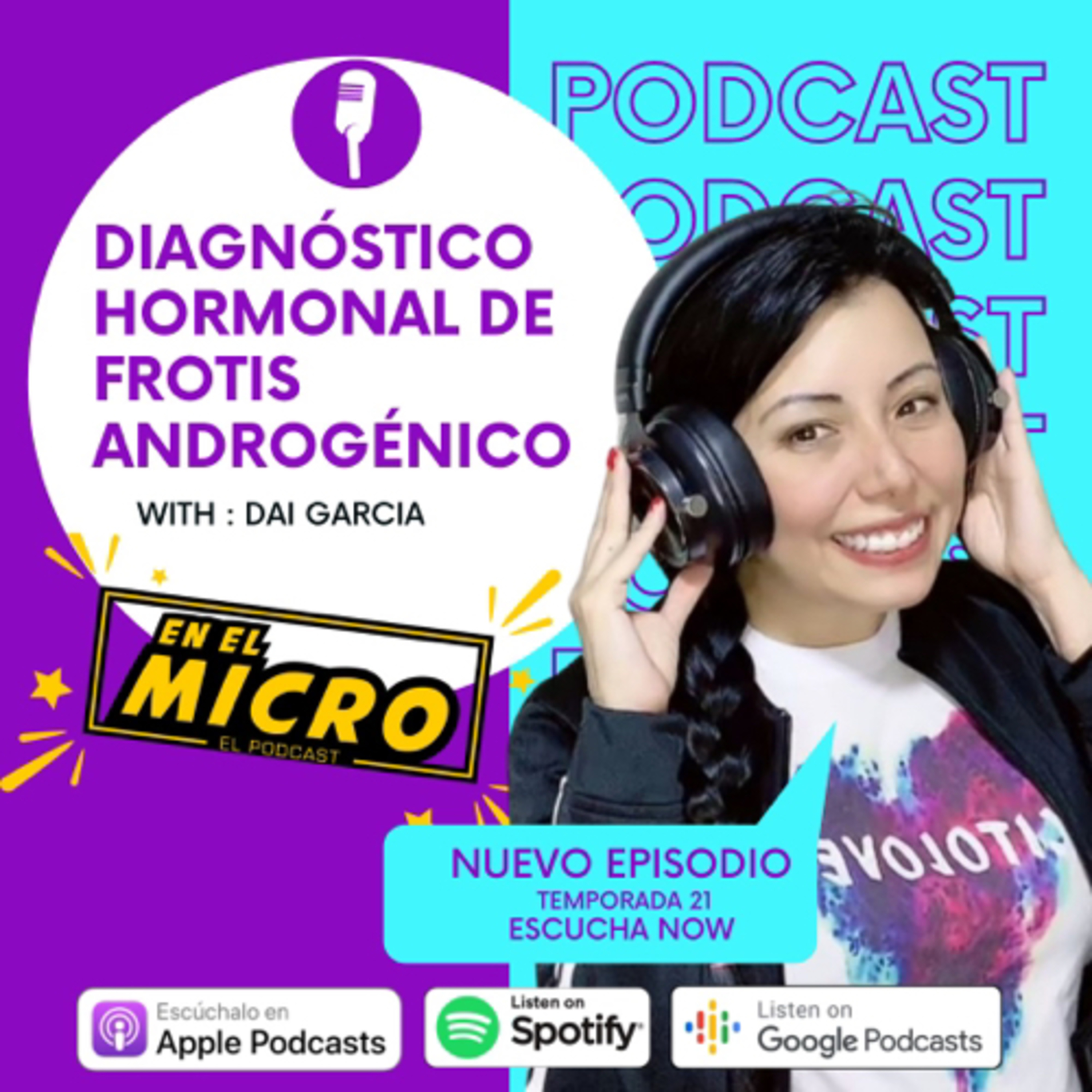 Diagnóstico hormonal de frotis androgenico