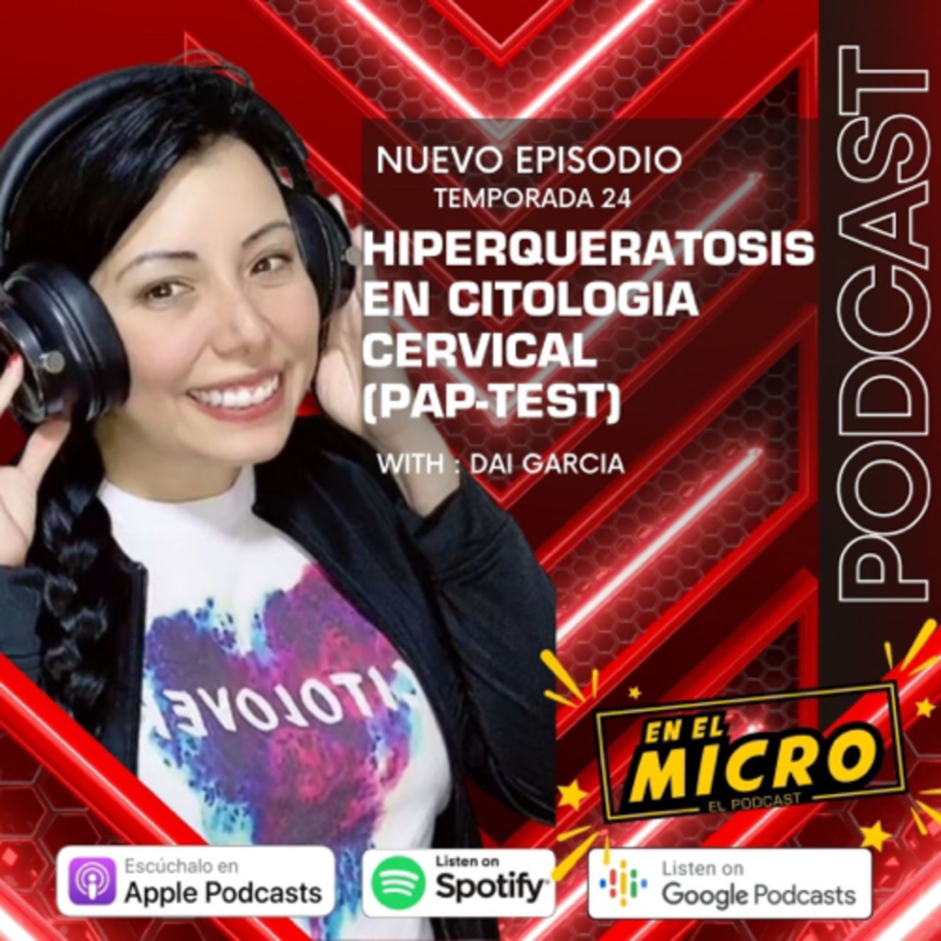 Hiperqueratosis en Citologia cervical (Pap-Test)