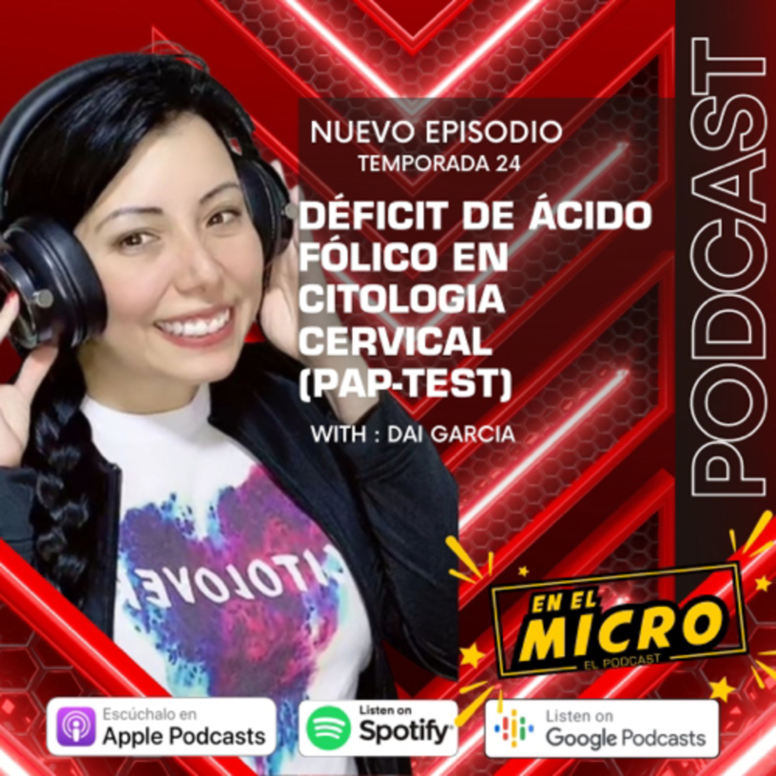 Déficit de ácido fólico en Citologia cervical (Pap-Test) episode artwork