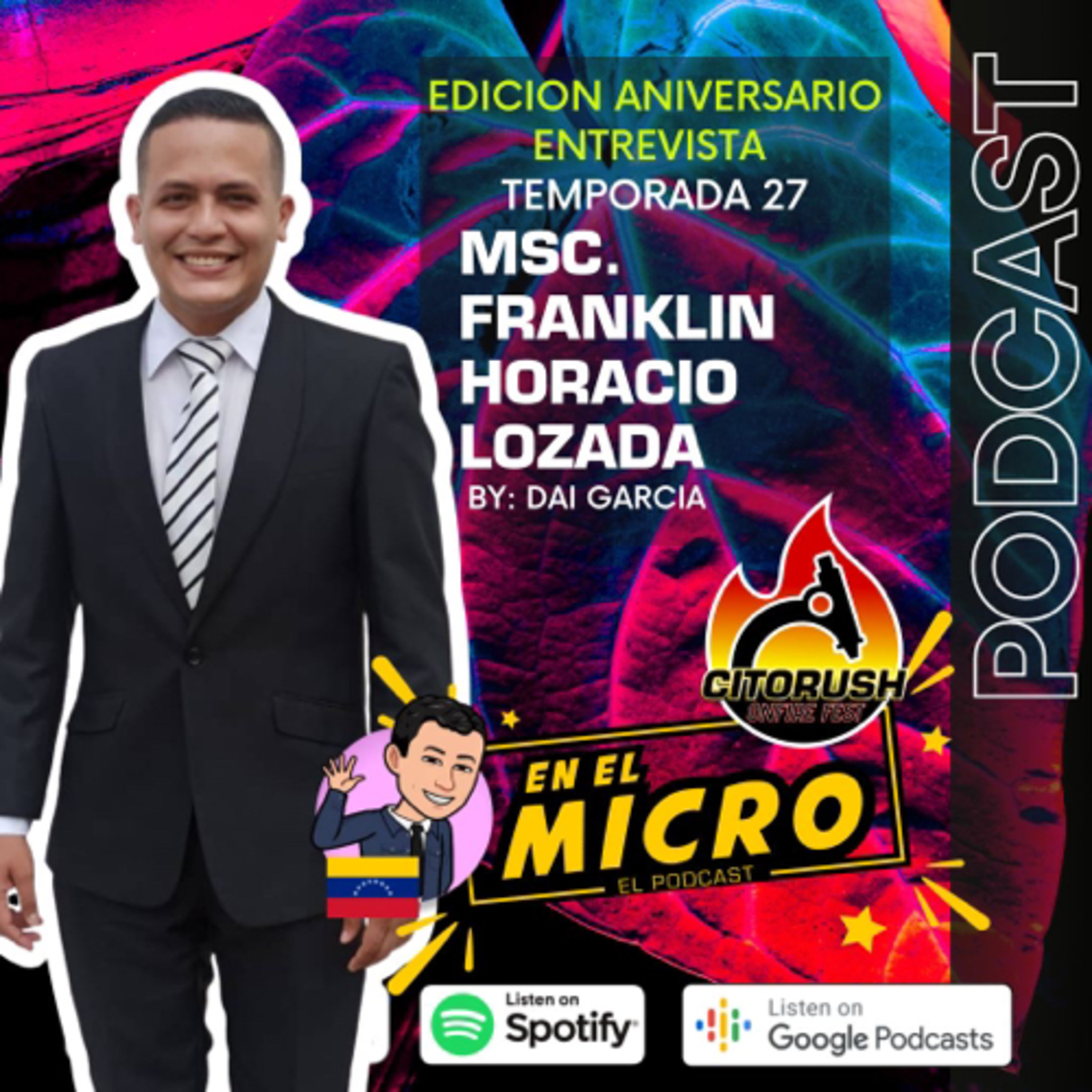 ENTREVISTA a Msc. Franklin Horacio Lozada