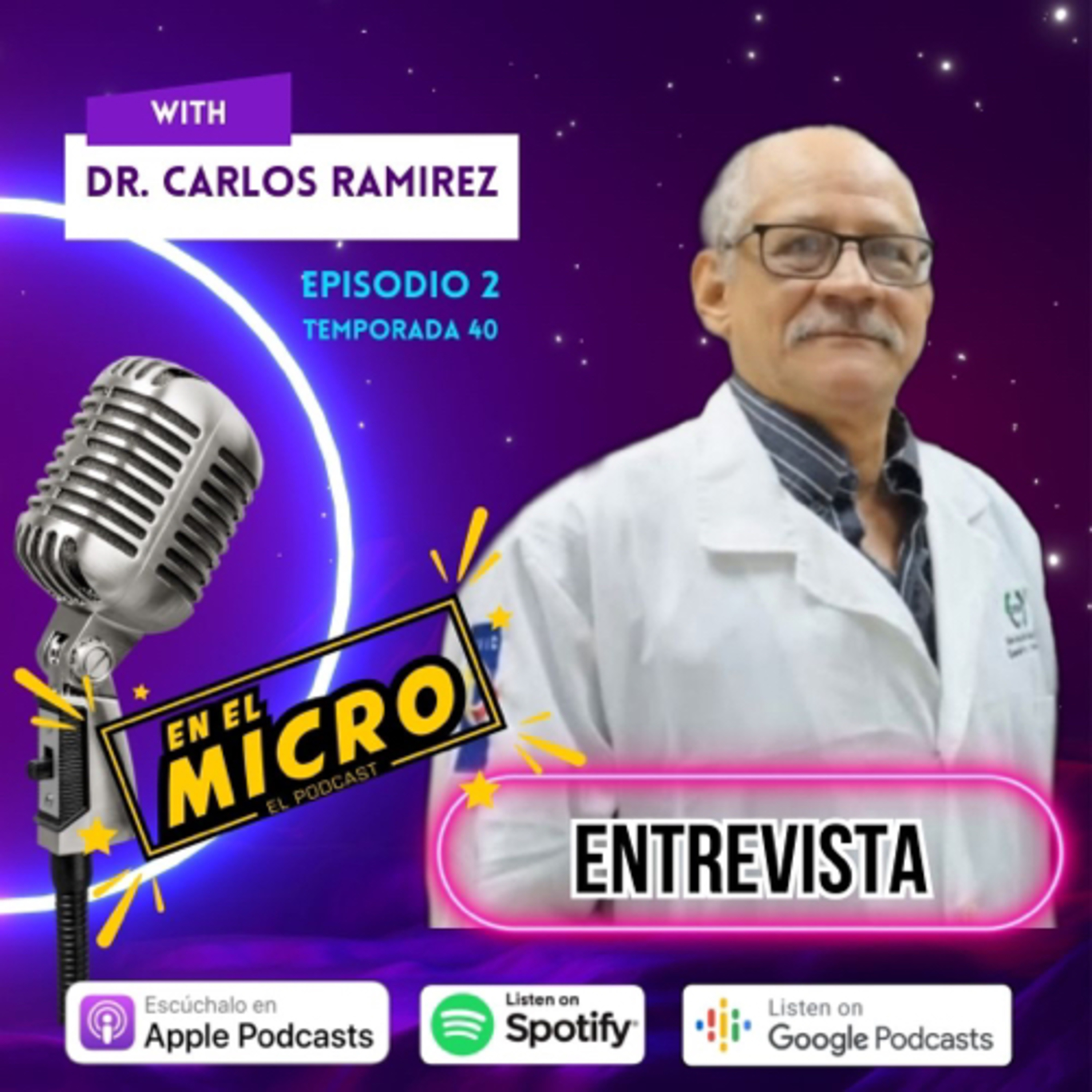 Dr. Carlos Ramirez del IVIC Venezuela episode artwork
