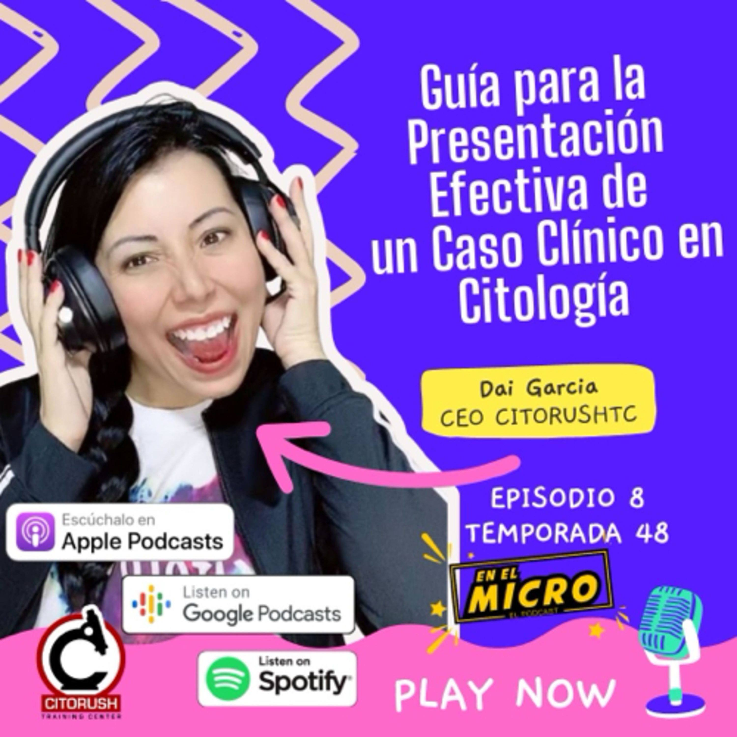Guia para la presentacion efectiva de un caso clínico en citologia episode artwork