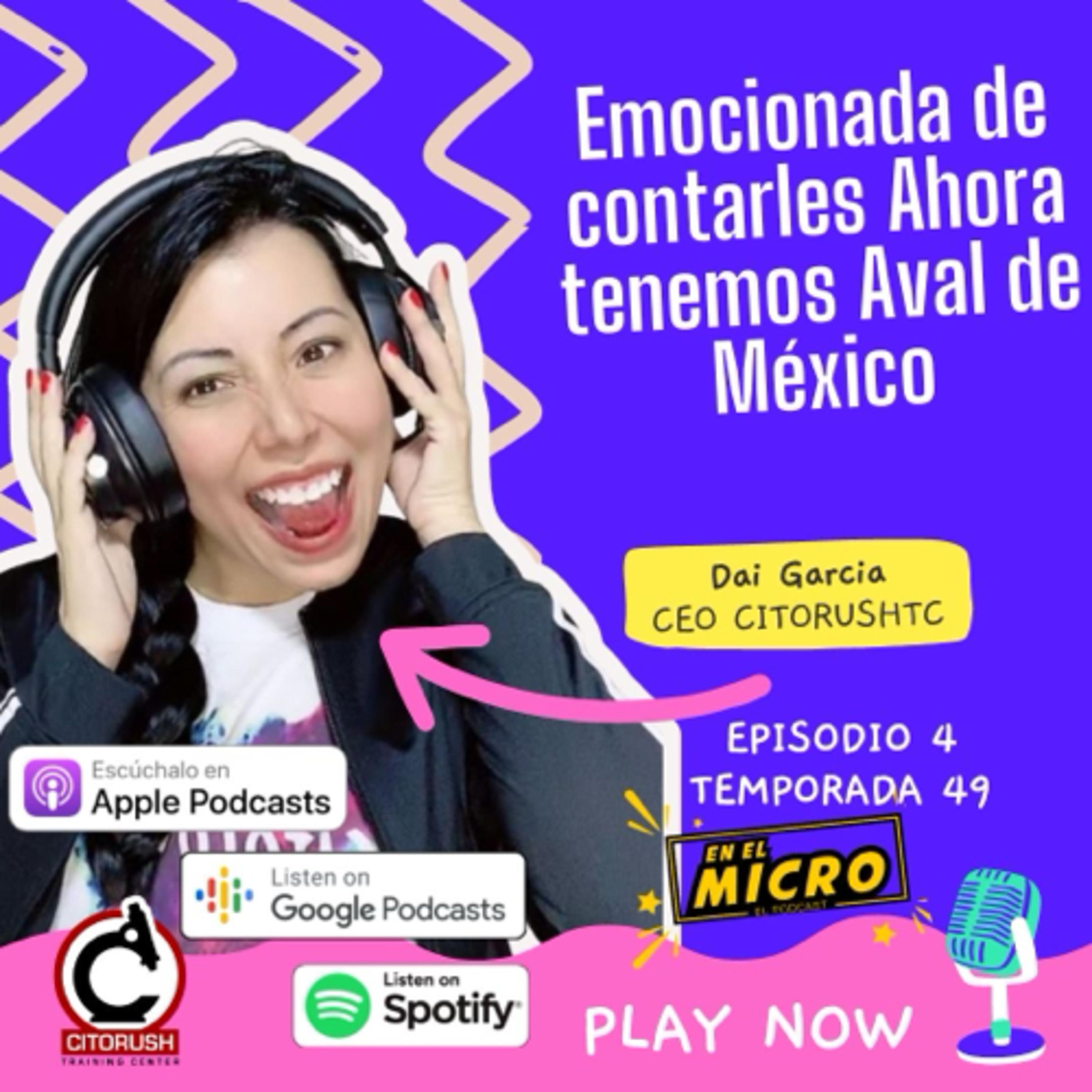 Emocionada de contarles que ahora tenemos aval académico de México episode artwork