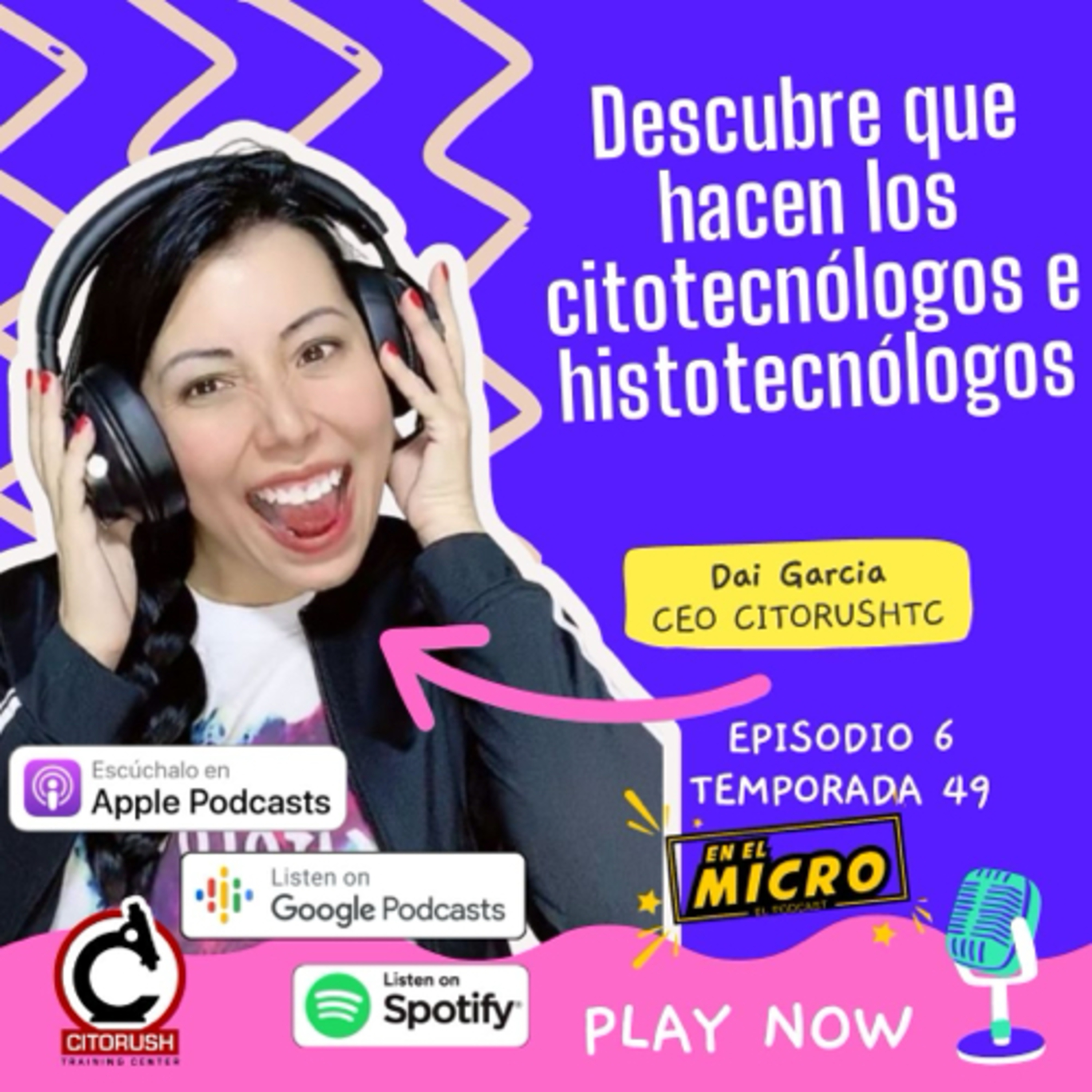 Descubre que hacen los citotecnólogos e histotecnólogo episode artwork