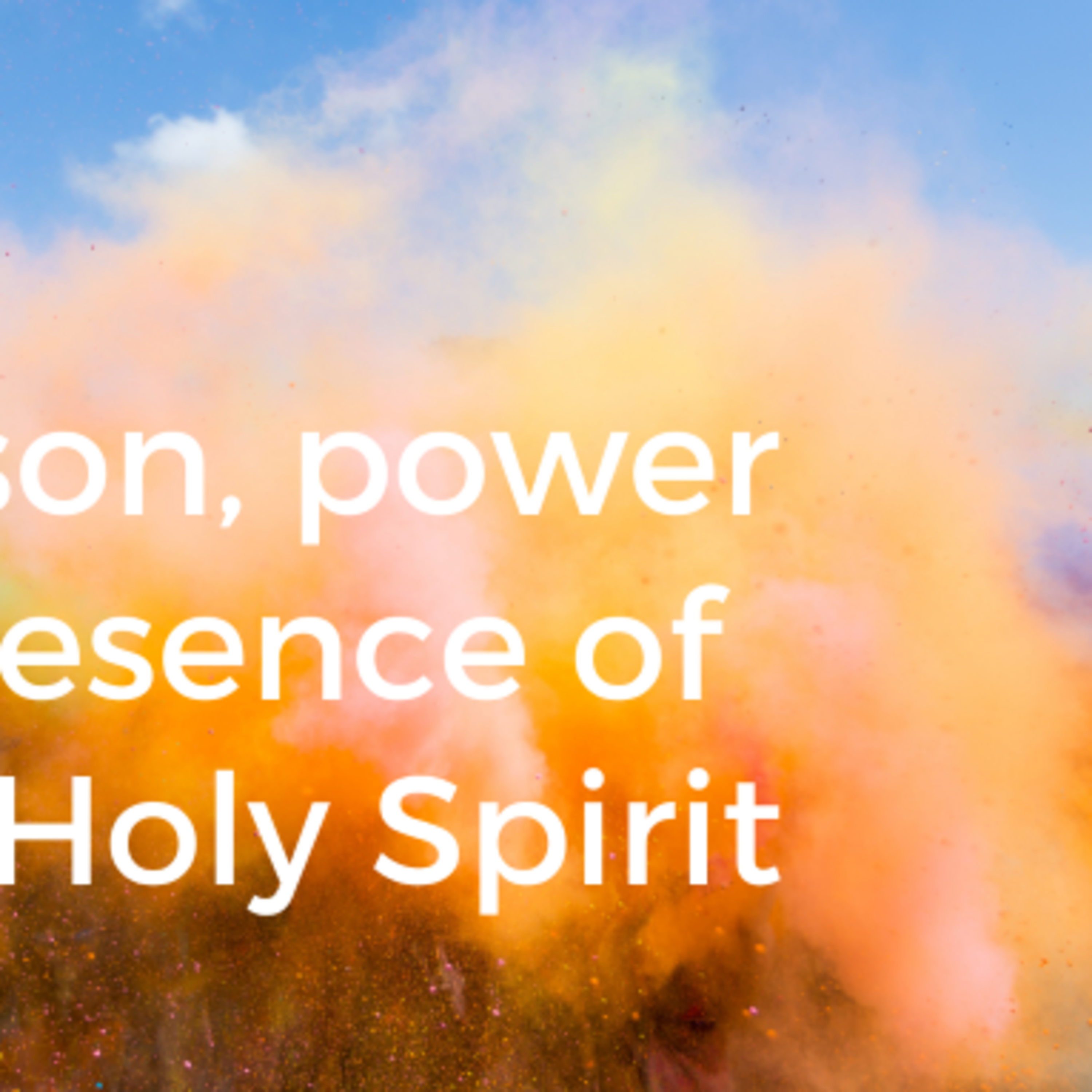 17th October // Person, Power, Presence of the Holy Spirit // Fire Extinguisher episode artwork