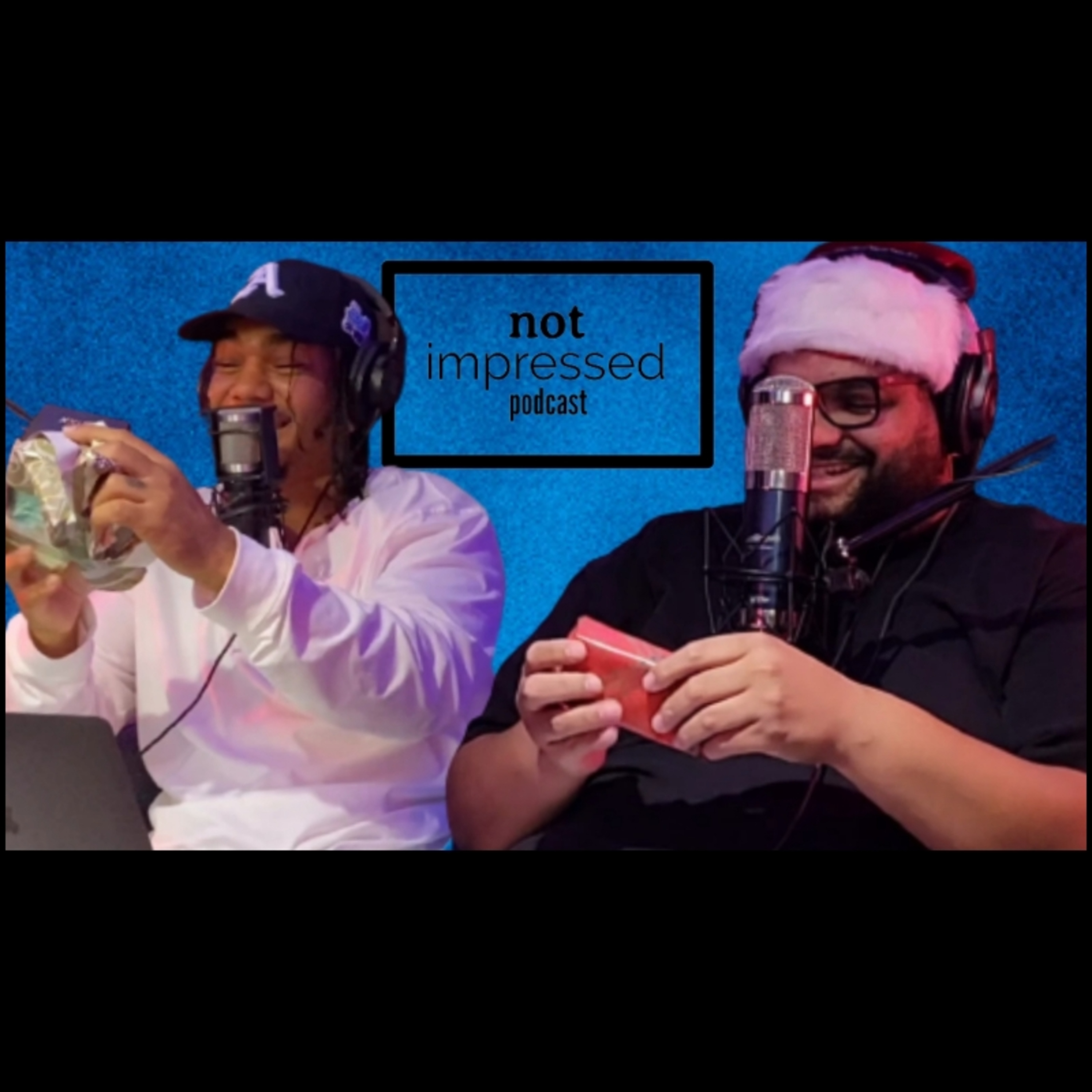 Ep. 14 Best Christmas Movies, Tory Found Guilty, Artificial Wombs & more - Not Impressed Podcast episode artwork