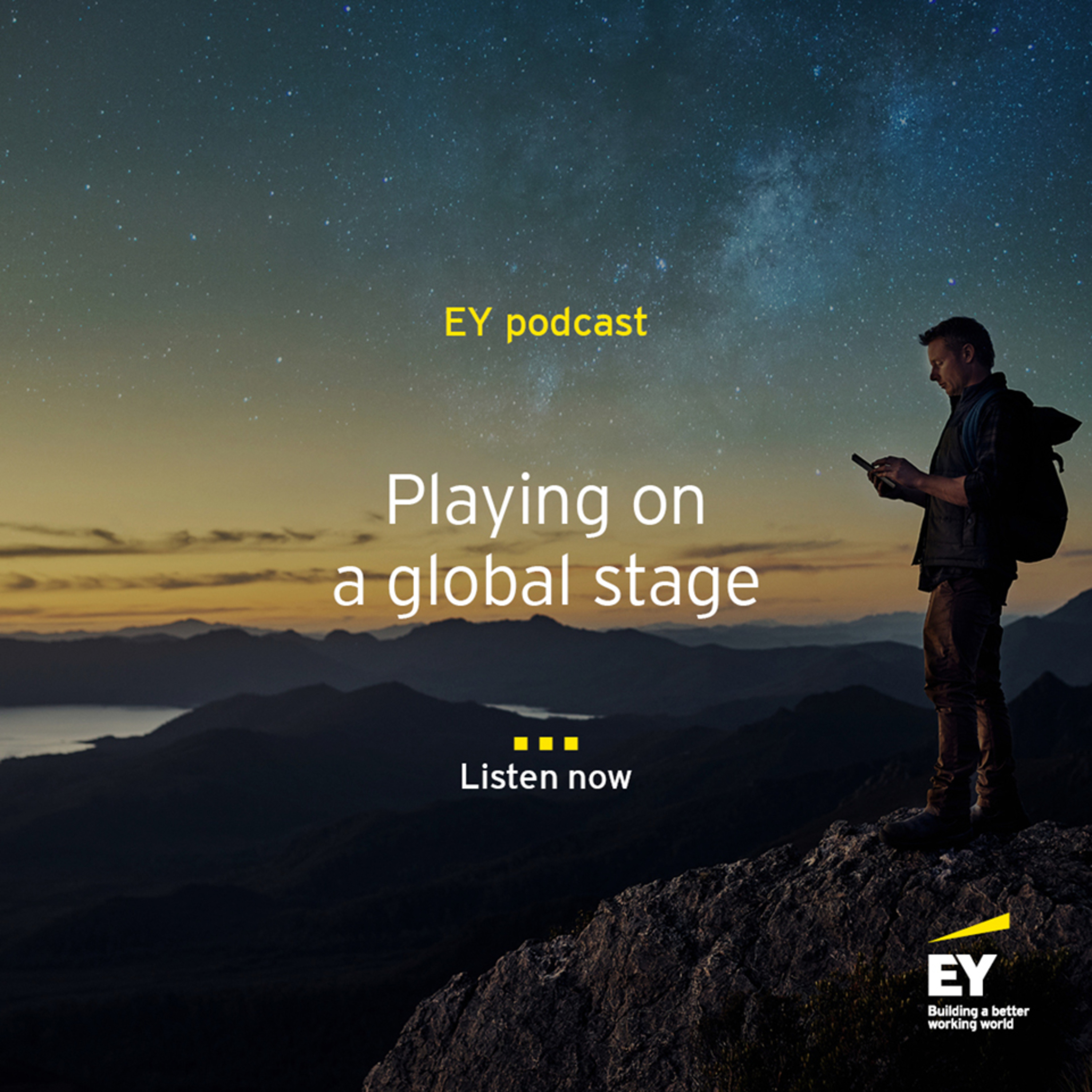 EY podcast - Playing on a global stage episode artwork