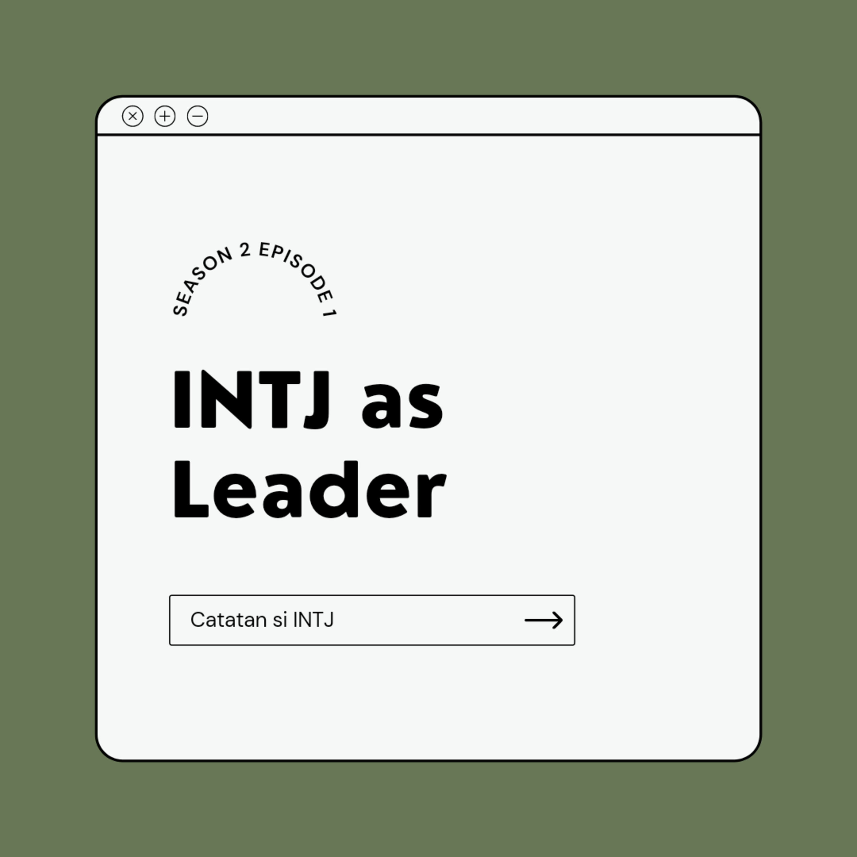 CATATAN SI INTJ