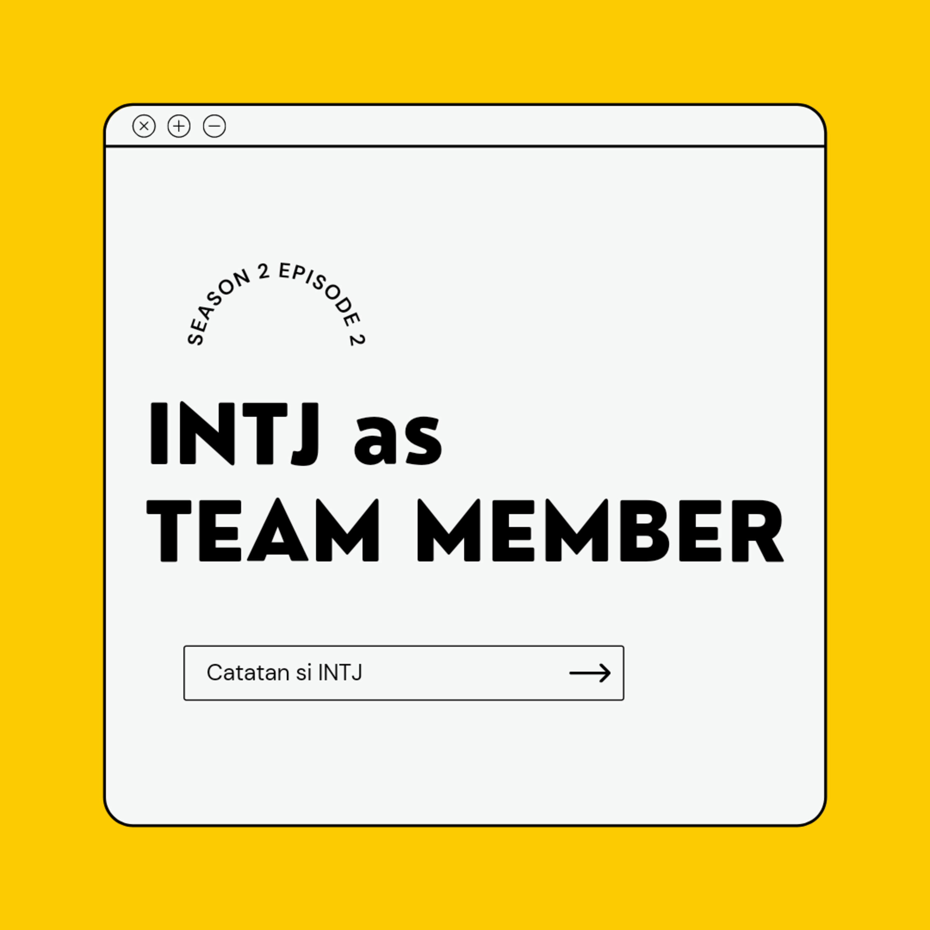 CATATAN SI INTJ