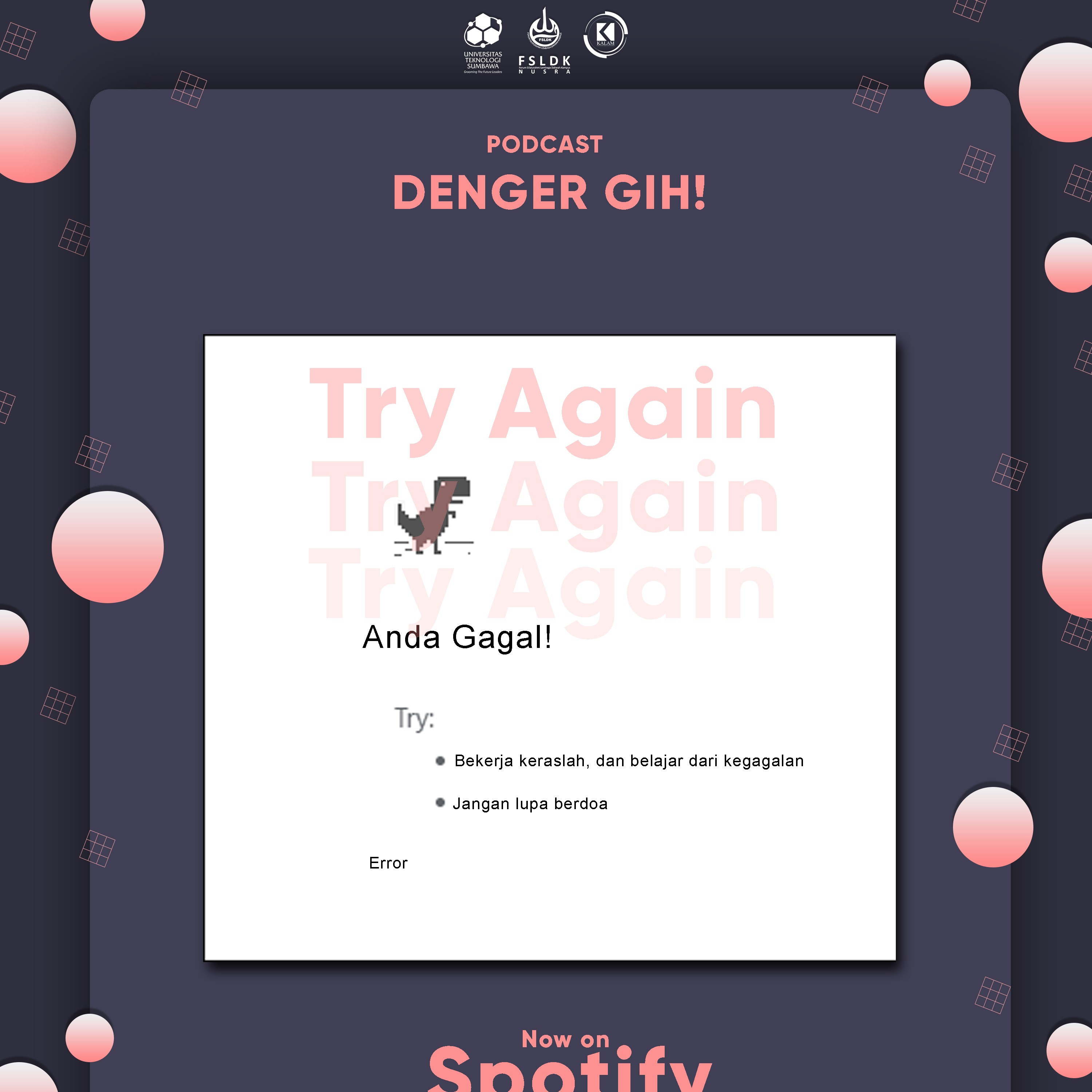 TRY AGAIN episode artwork