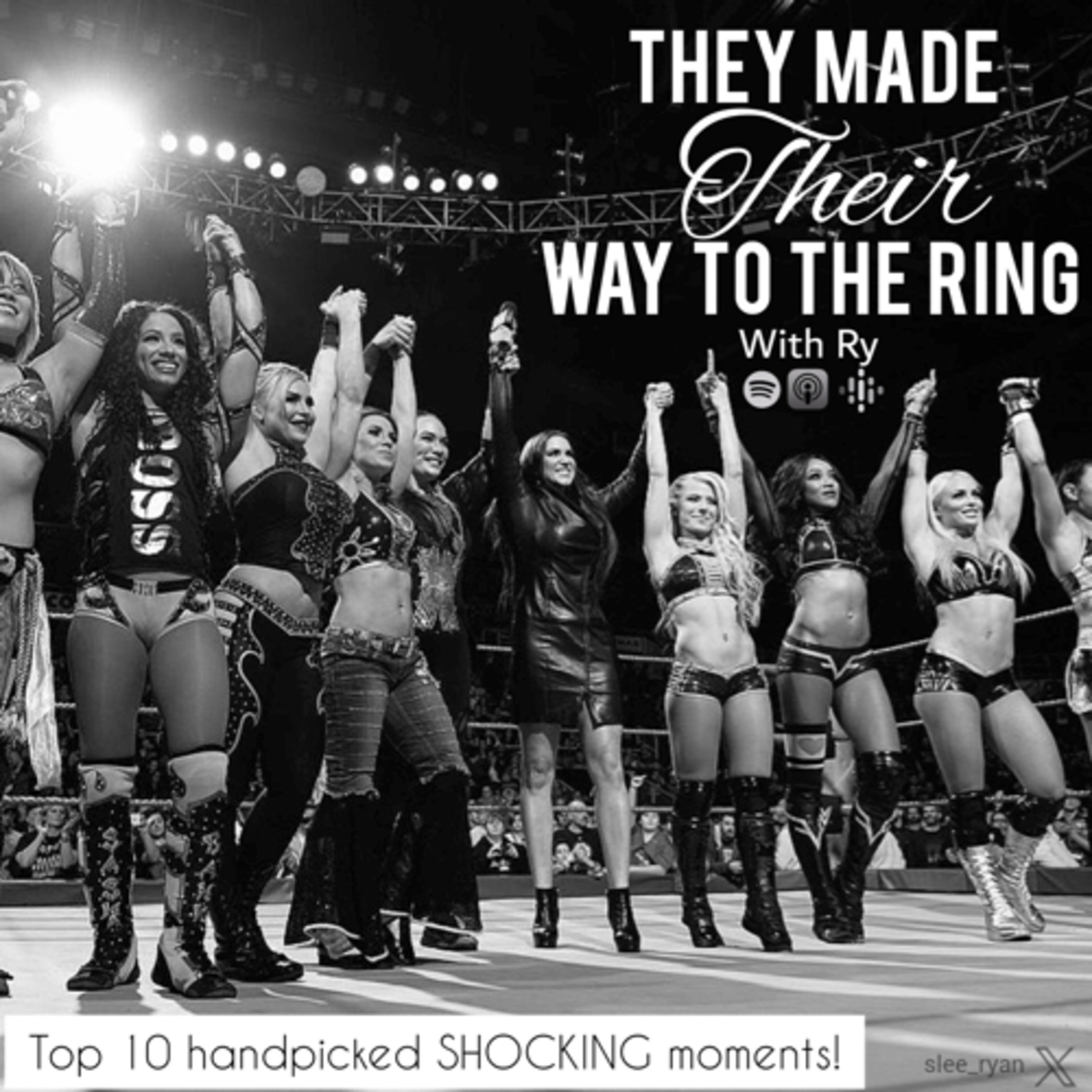 They made their way to the ring