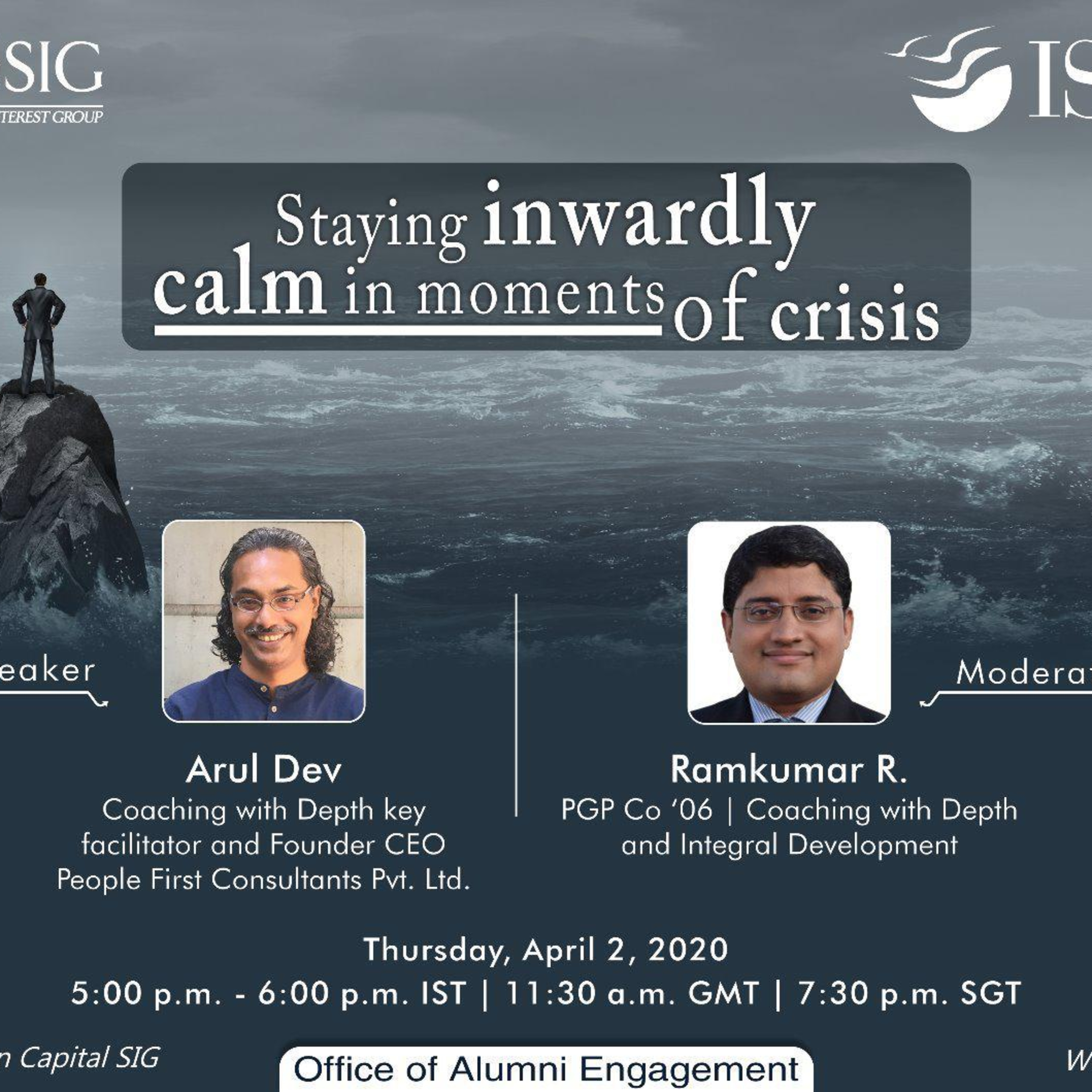 ISB SIG Webinar