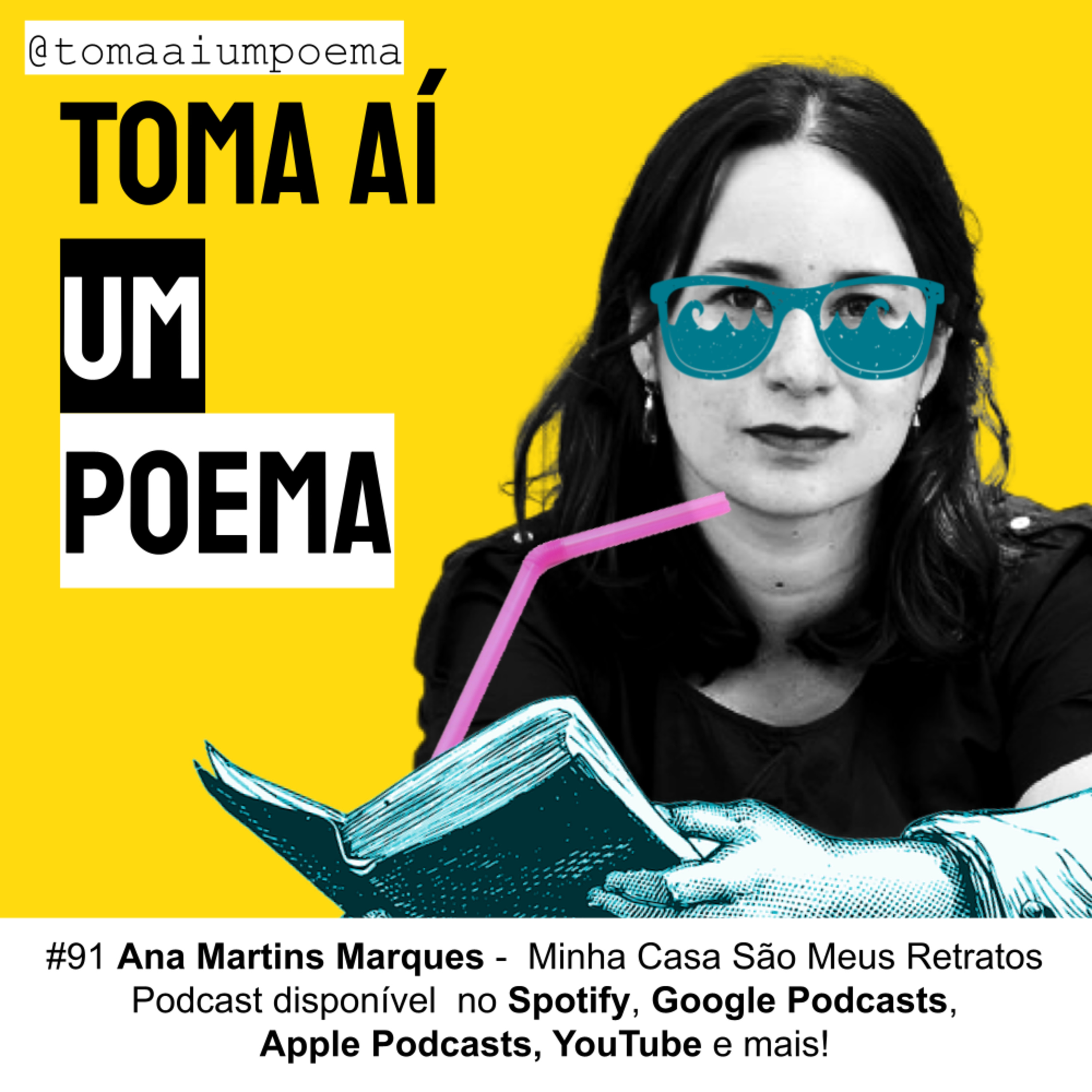 Toma Aí um Poema: Podcast Poesias Declamadas | Literatura