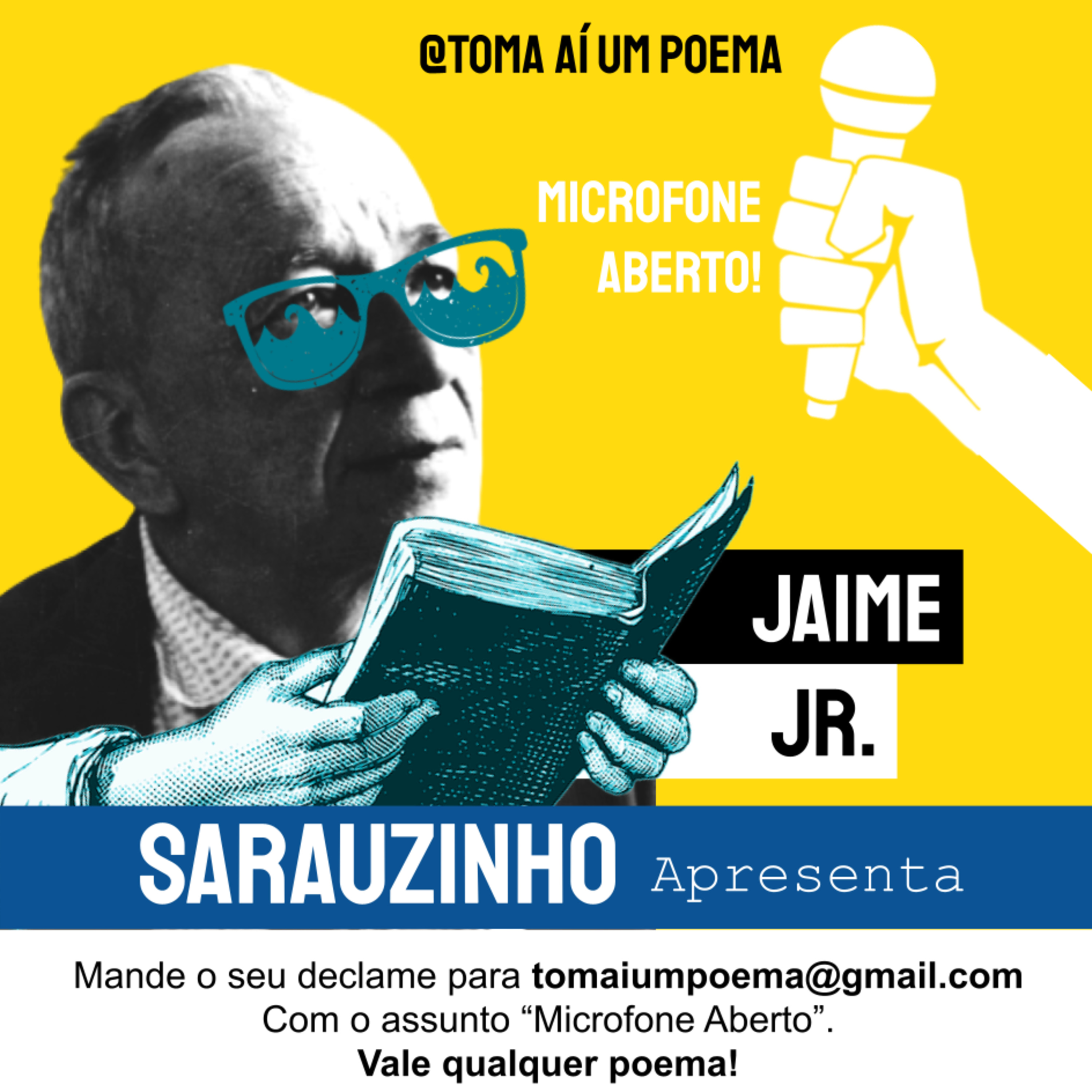 Toma Aí um Poema: Podcast Poesias Declamadas | Literatura