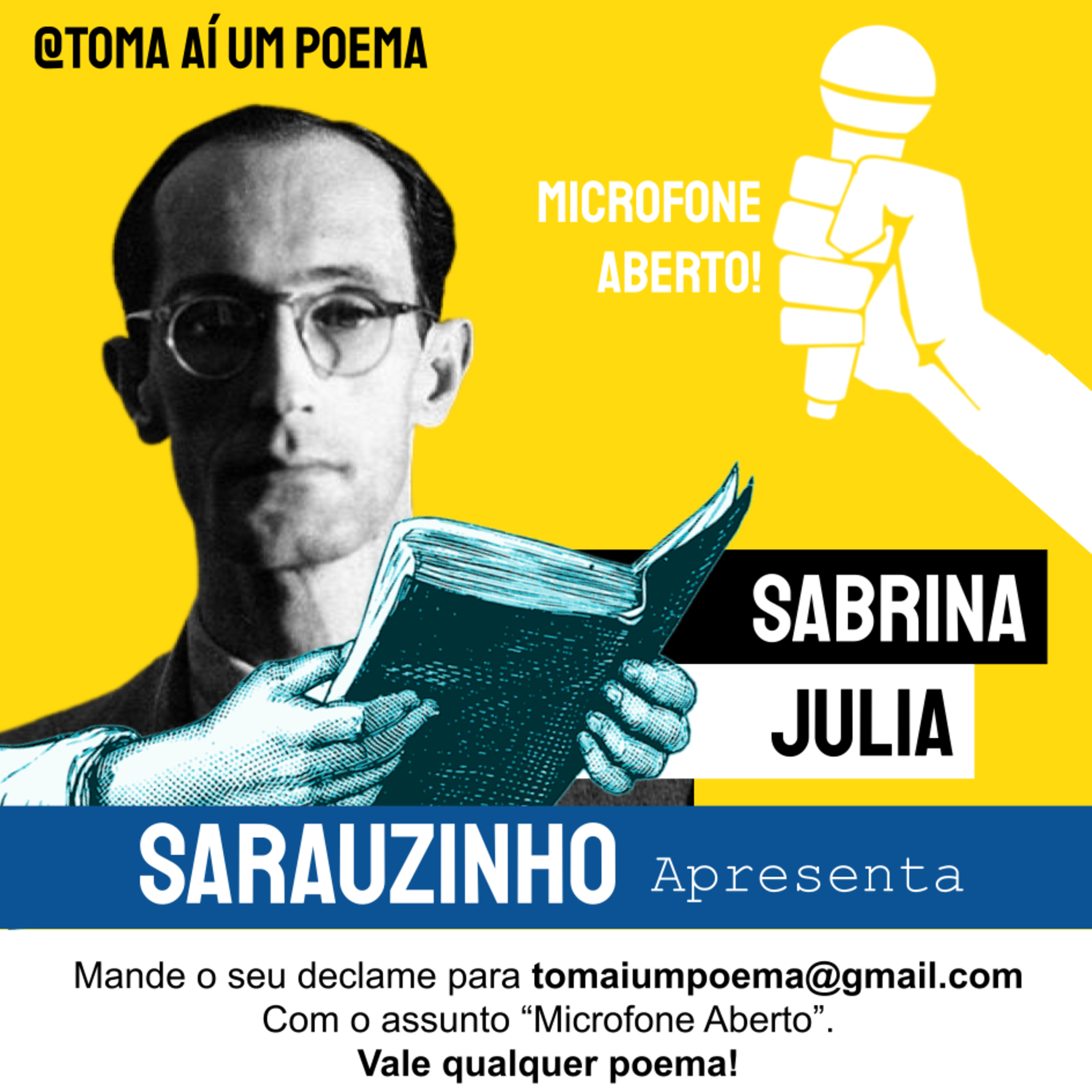 Toma Aí um Poema: Podcast Poesias Declamadas | Literatura