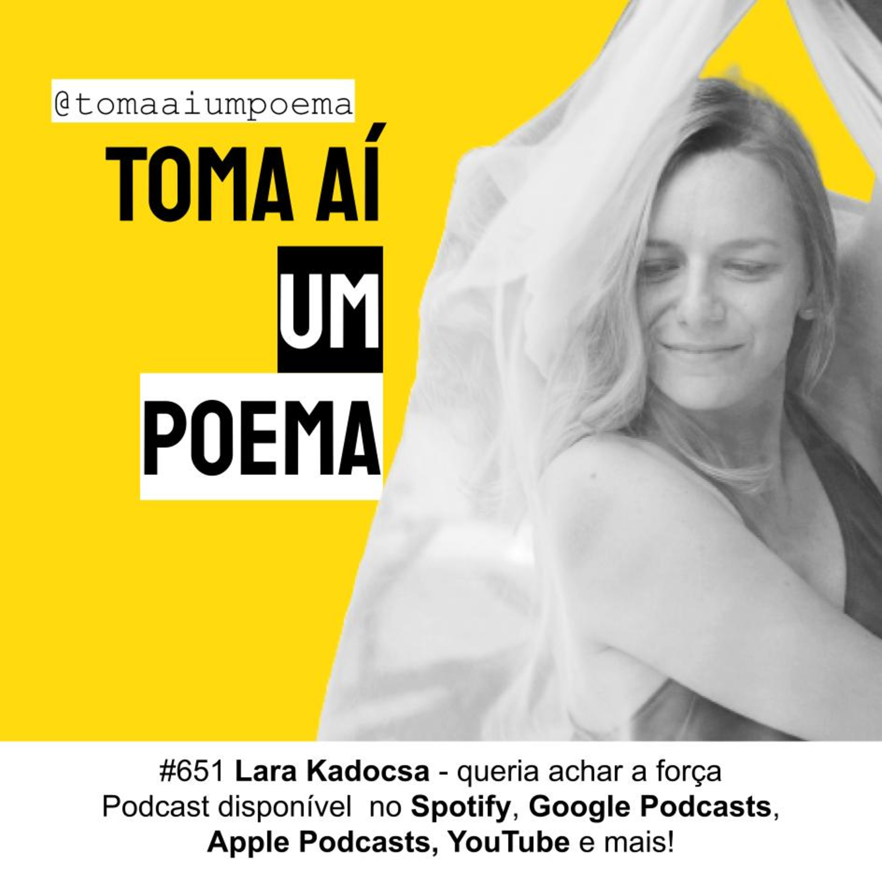 #651 Lara Kadocsa - queria achar a força | Poesia Contemporânea episode artwork