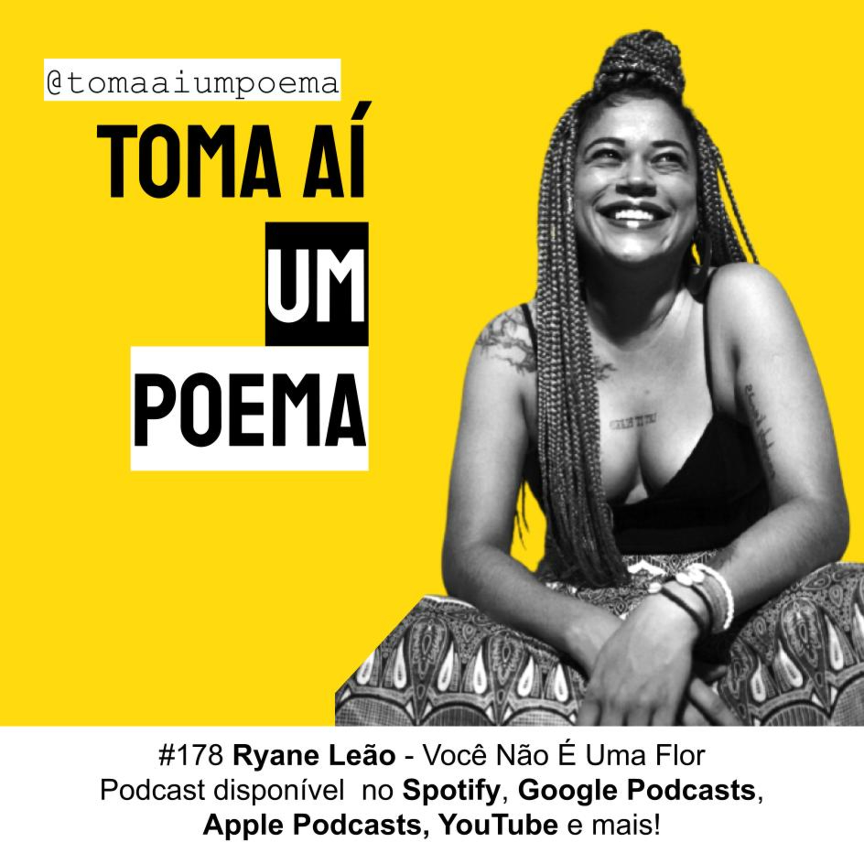 Re#178 Ryane Leão - Você Não É Uma Flor | Poesia Contemporânea episode artwork