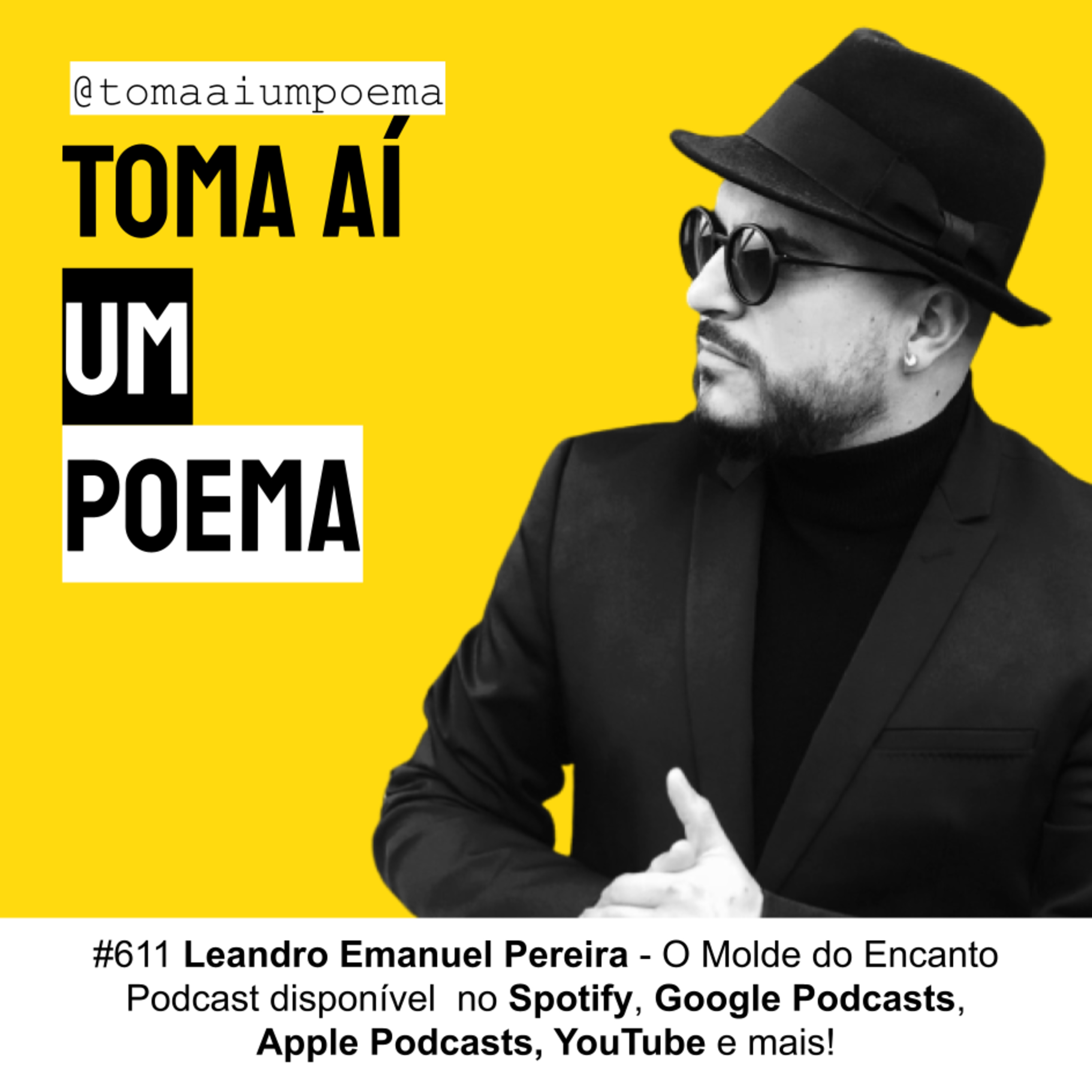 Re#611 Leandro Emanuel Pereira - O Molde do Encanto | Poesia Contemporânea episode artwork