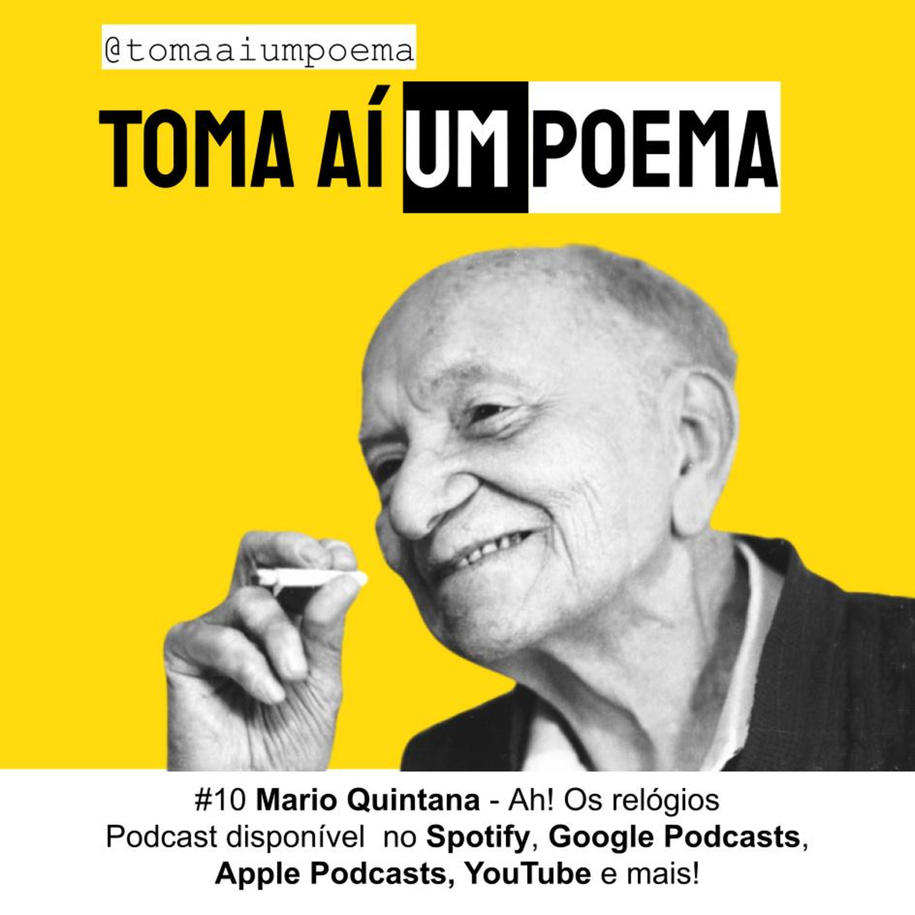 Re#10 Mario Quintana - Ah! Os relógios | Poesia Brasileira: Jaime Jr. episode artwork