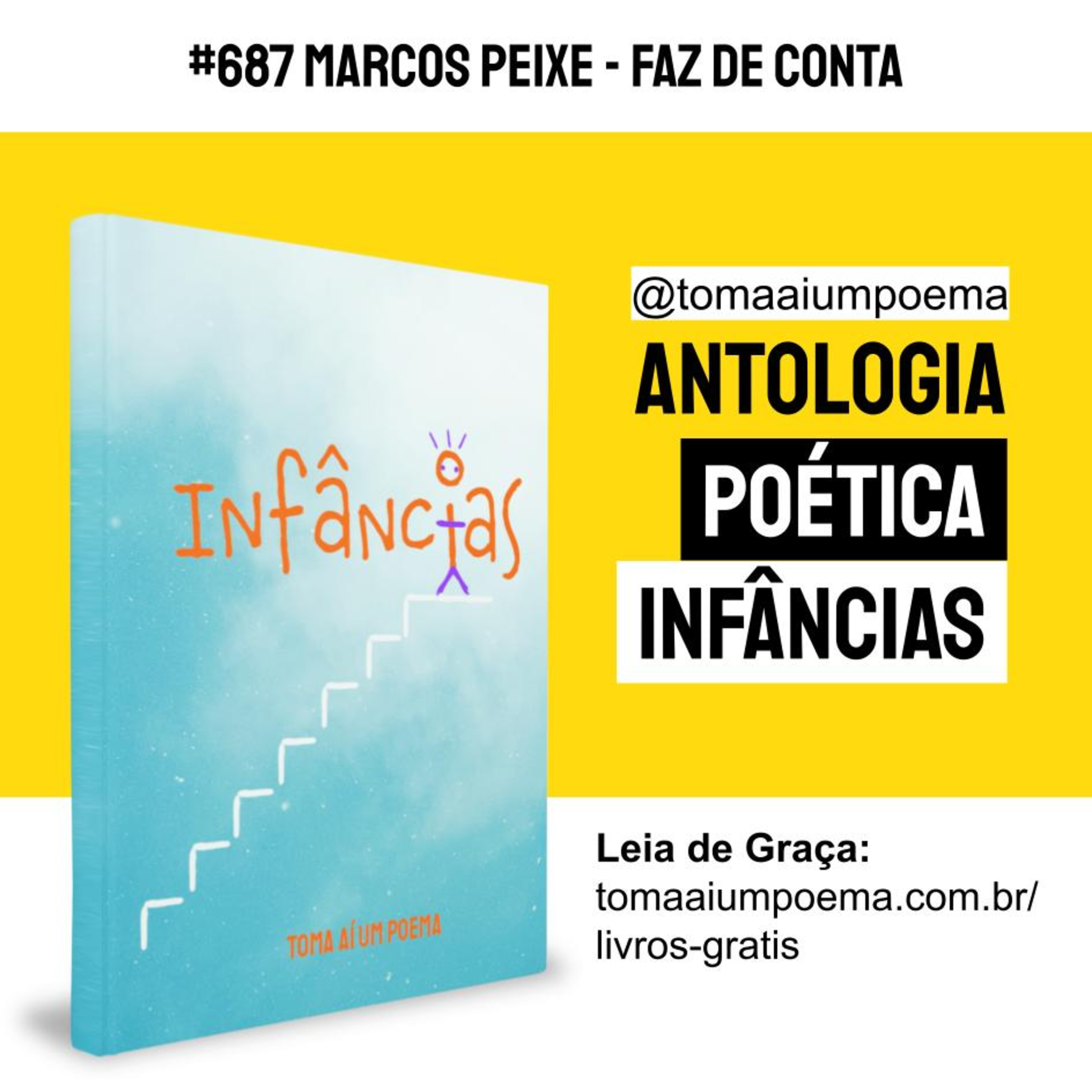 #687 Marcos Peixe - Faz de conta | Antologia Poética Infâncias episode artwork